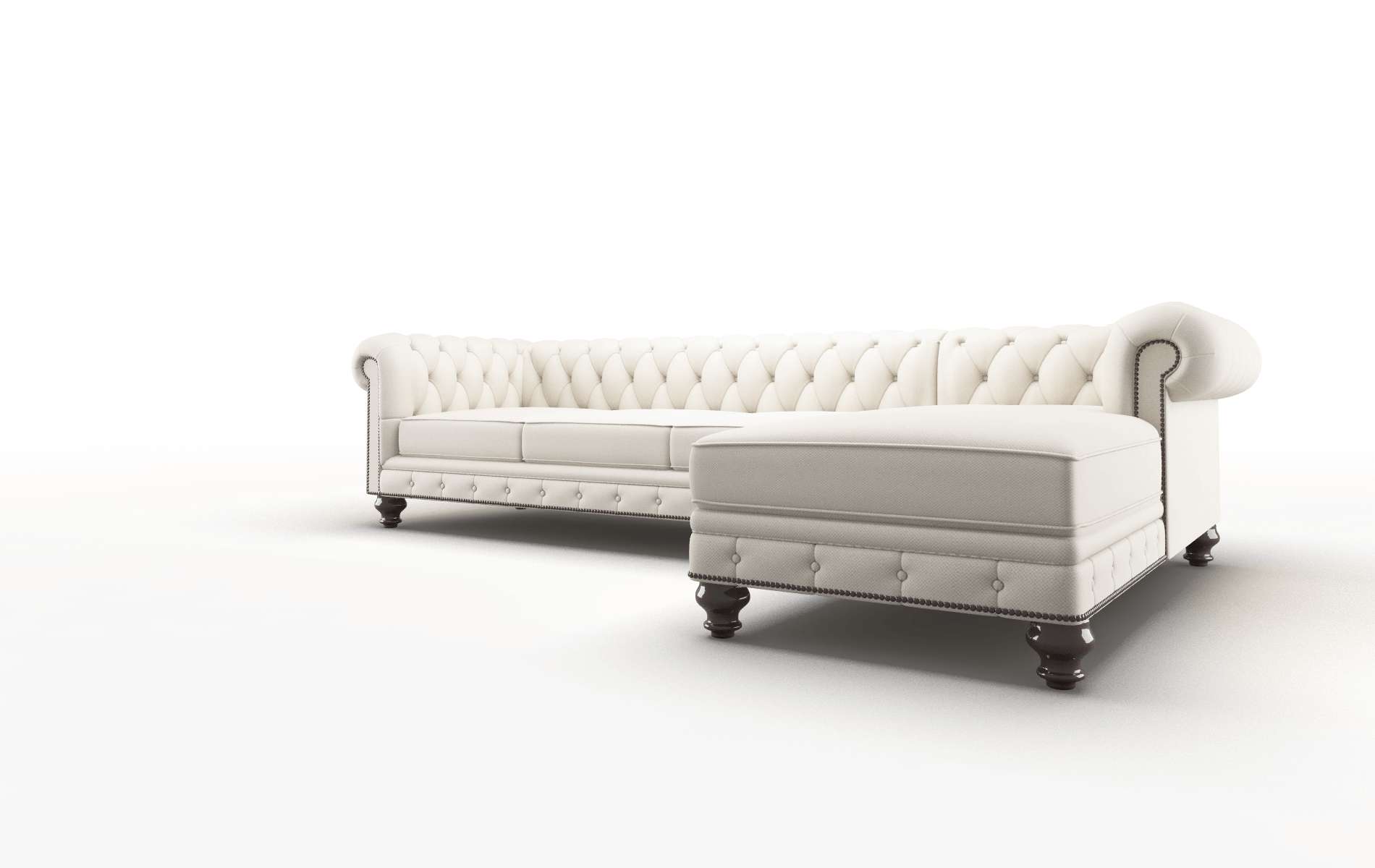 Bordeaux Dawson Sand Panel espresso legs 4