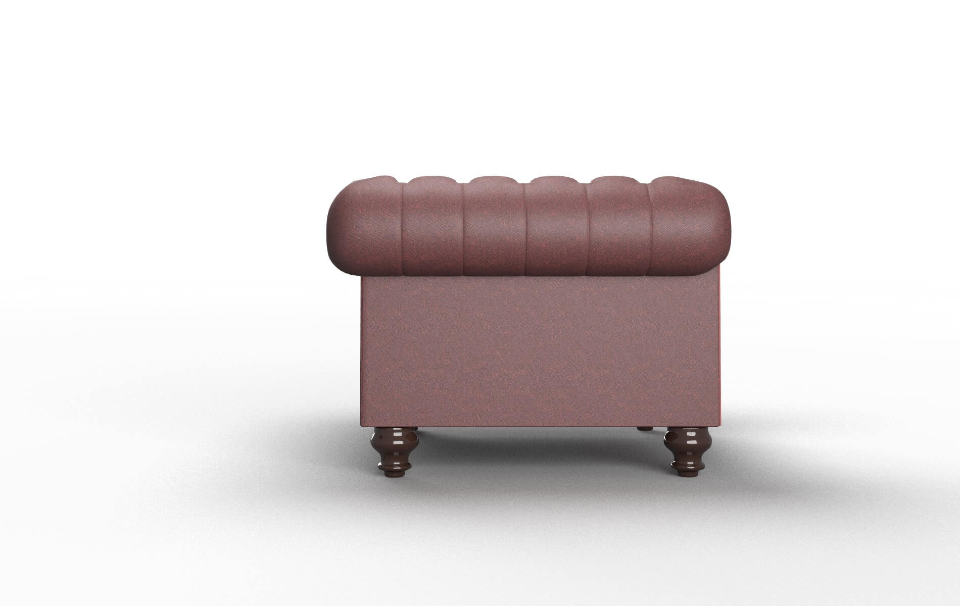 Bordeaux Derby Berry Chair espresso legs 3