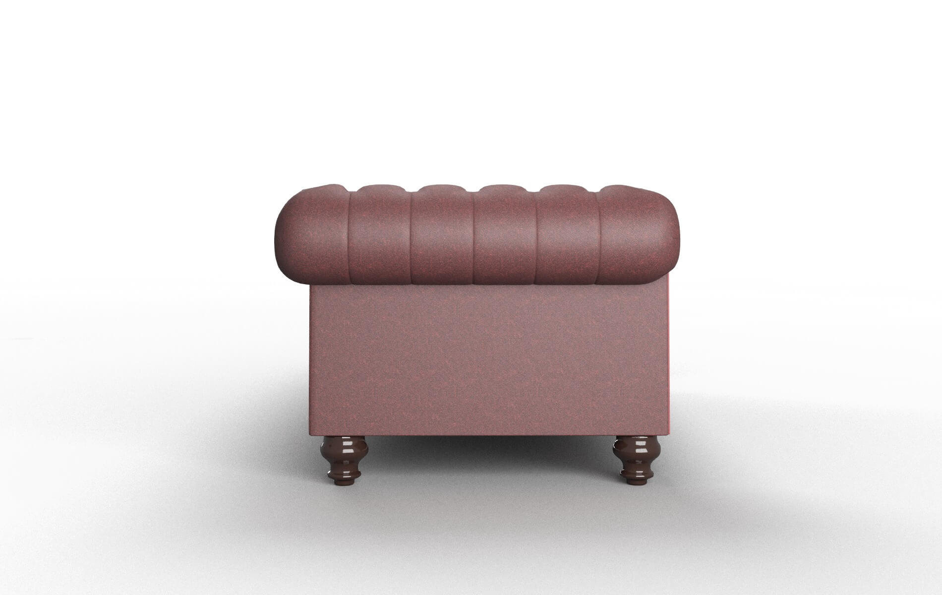 Bordeaux Derby Berry Sofa espresso legs 3