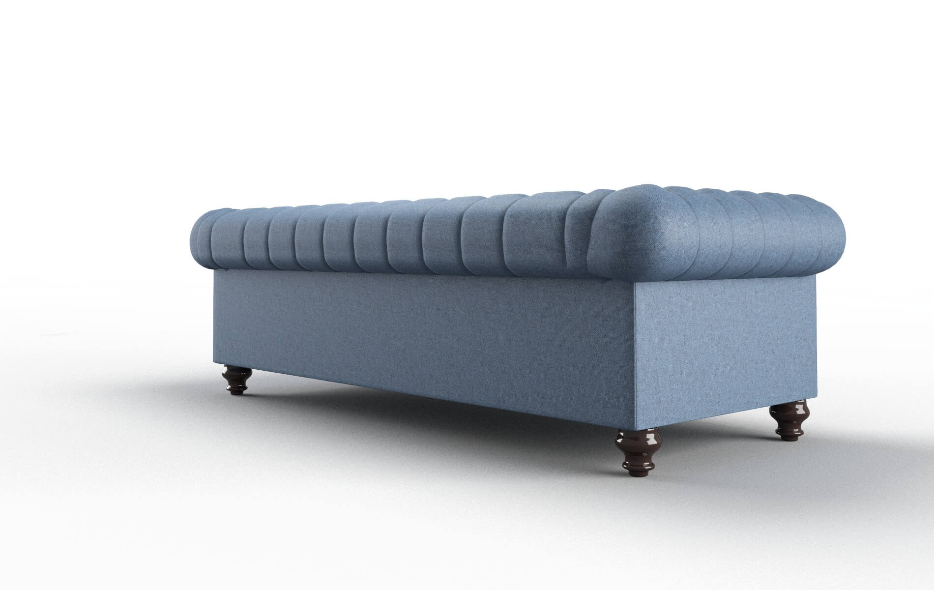 Bordeaux Derby Navy Sofa espresso legs 5
