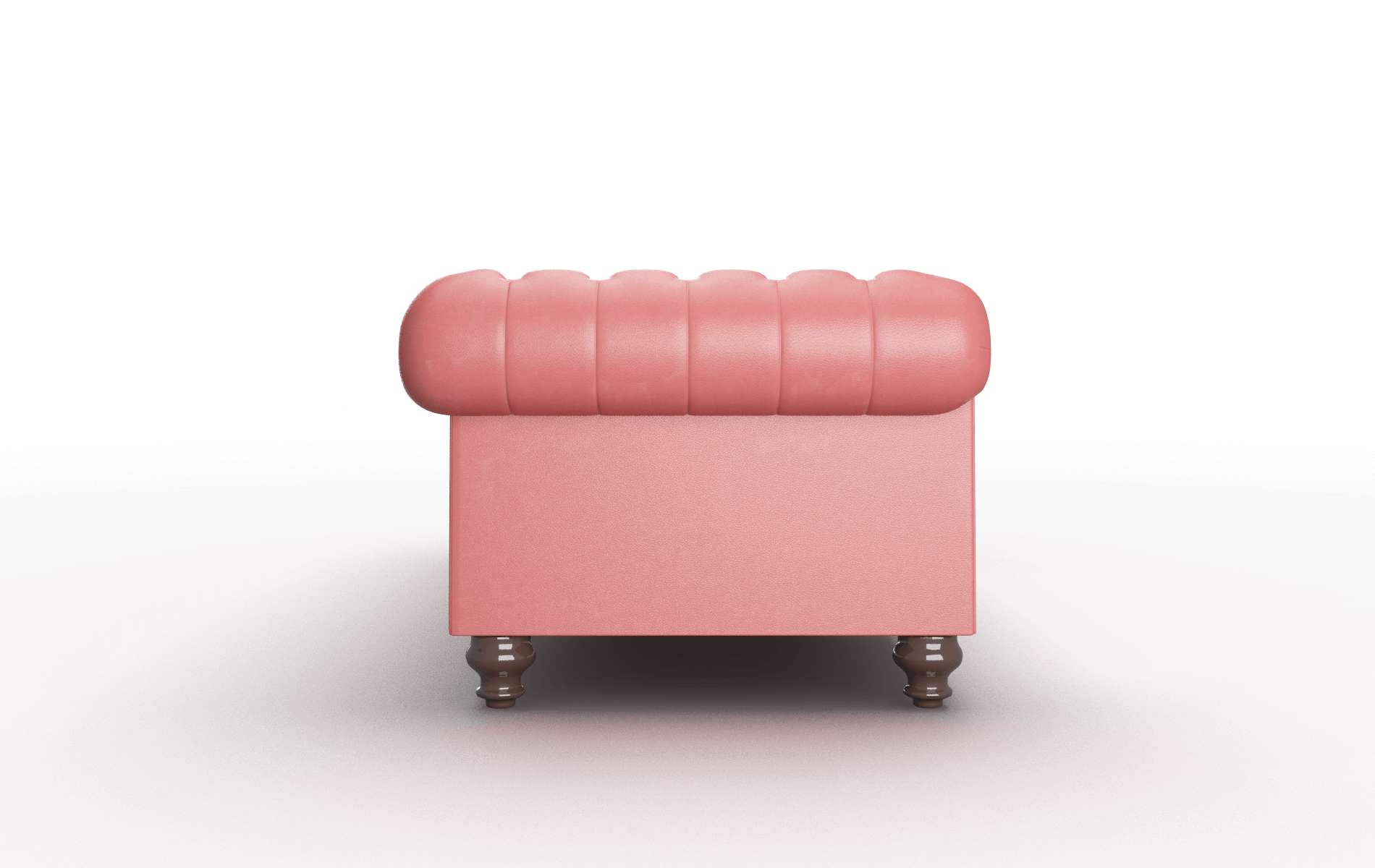 Bordeaux Dillion Cordovan Sofa espresso legs 3