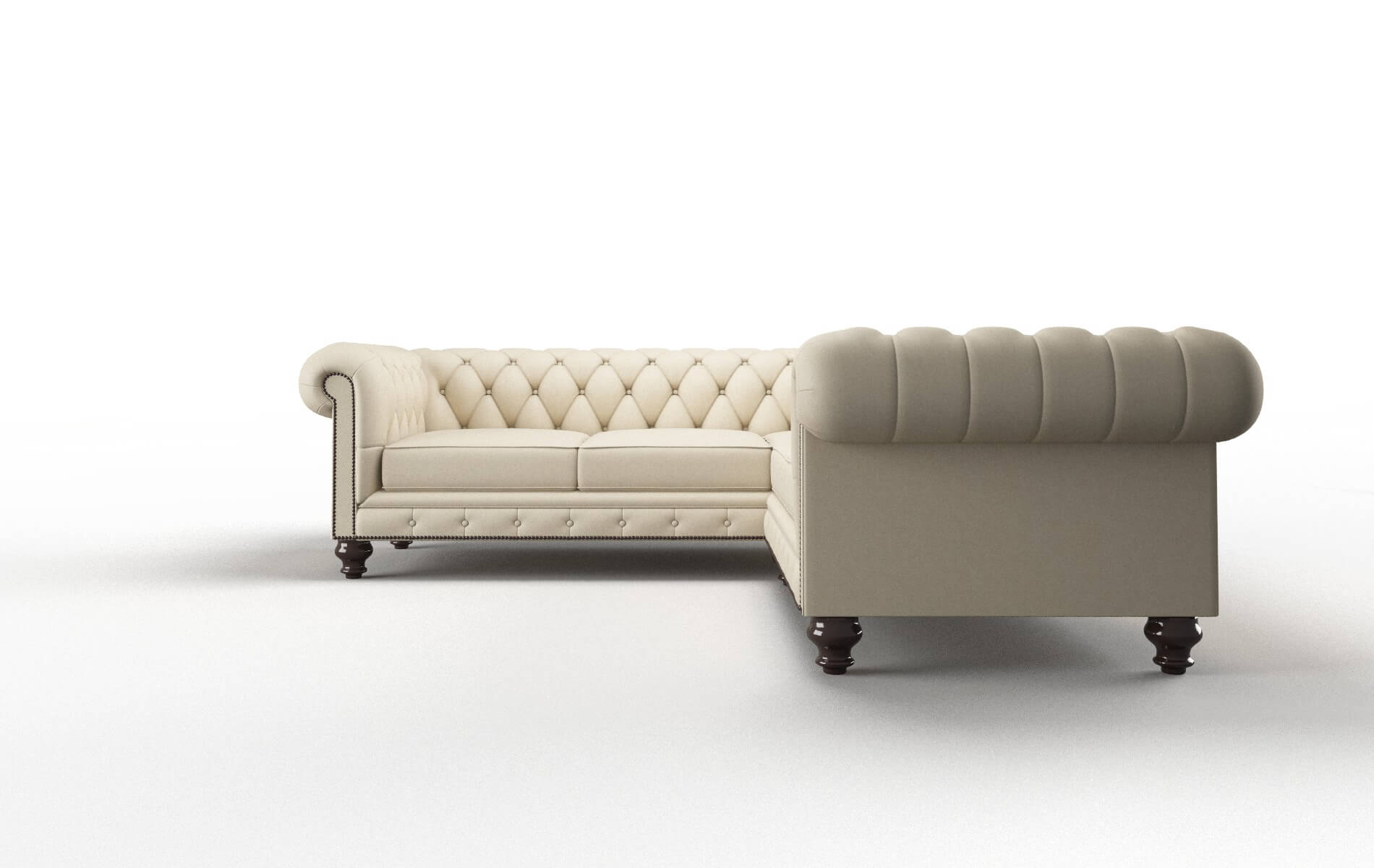 Bordeaux Dream_d Almond Sectional espresso legs 5