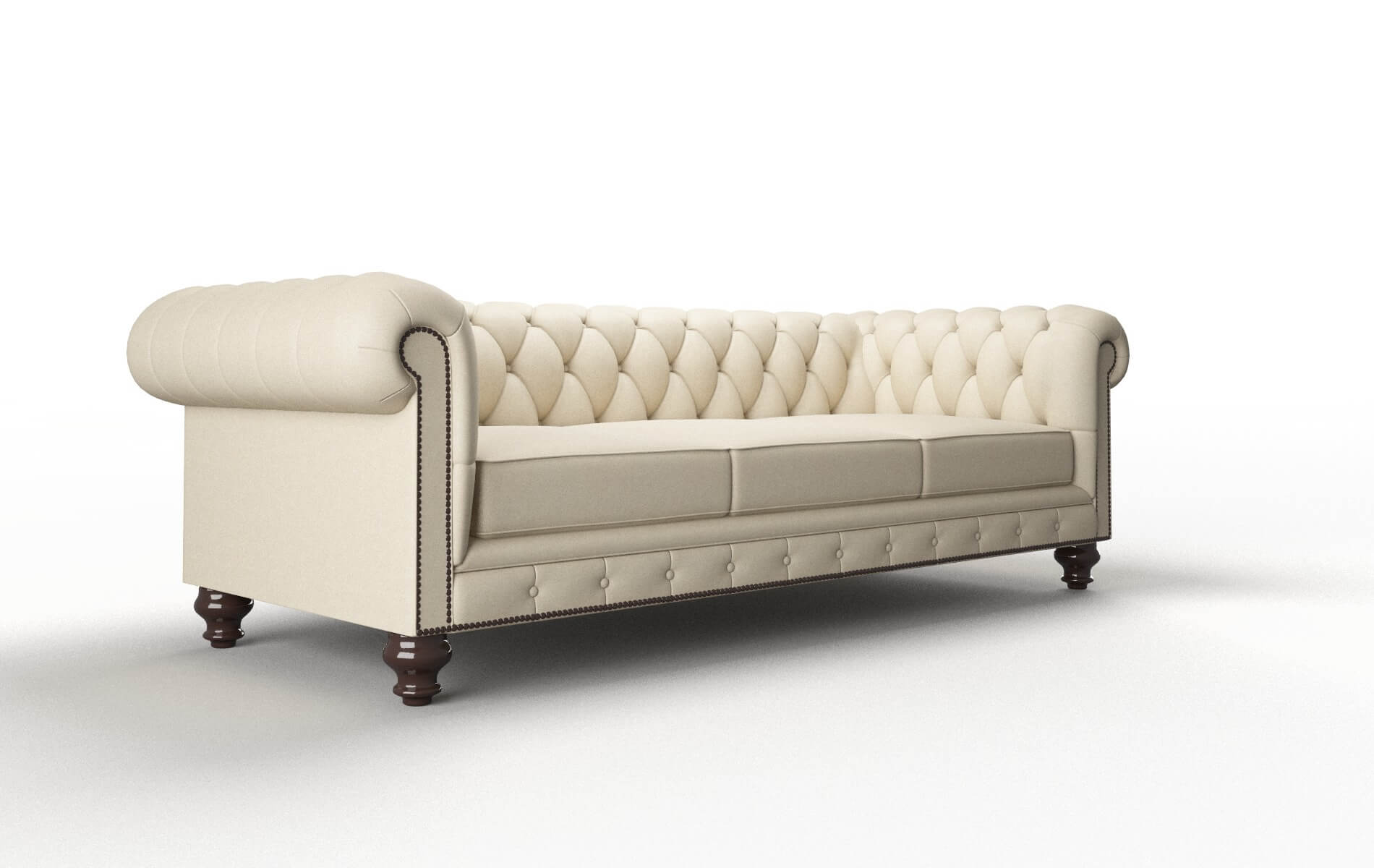 Bordeaux Dream_d Almond Sofa espresso legs 2