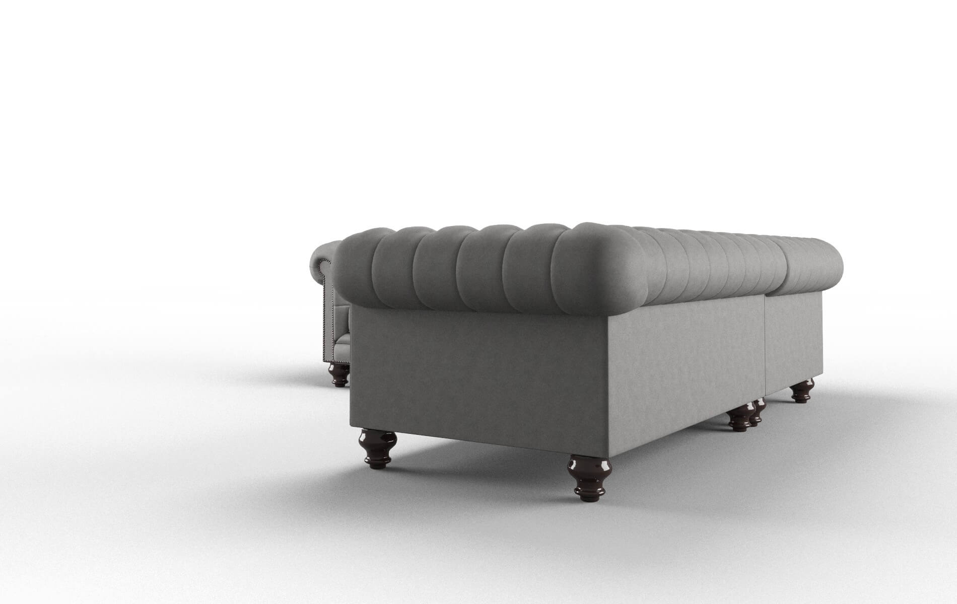 Bordeaux Dream_d Charcoal Sectional espresso legs 4