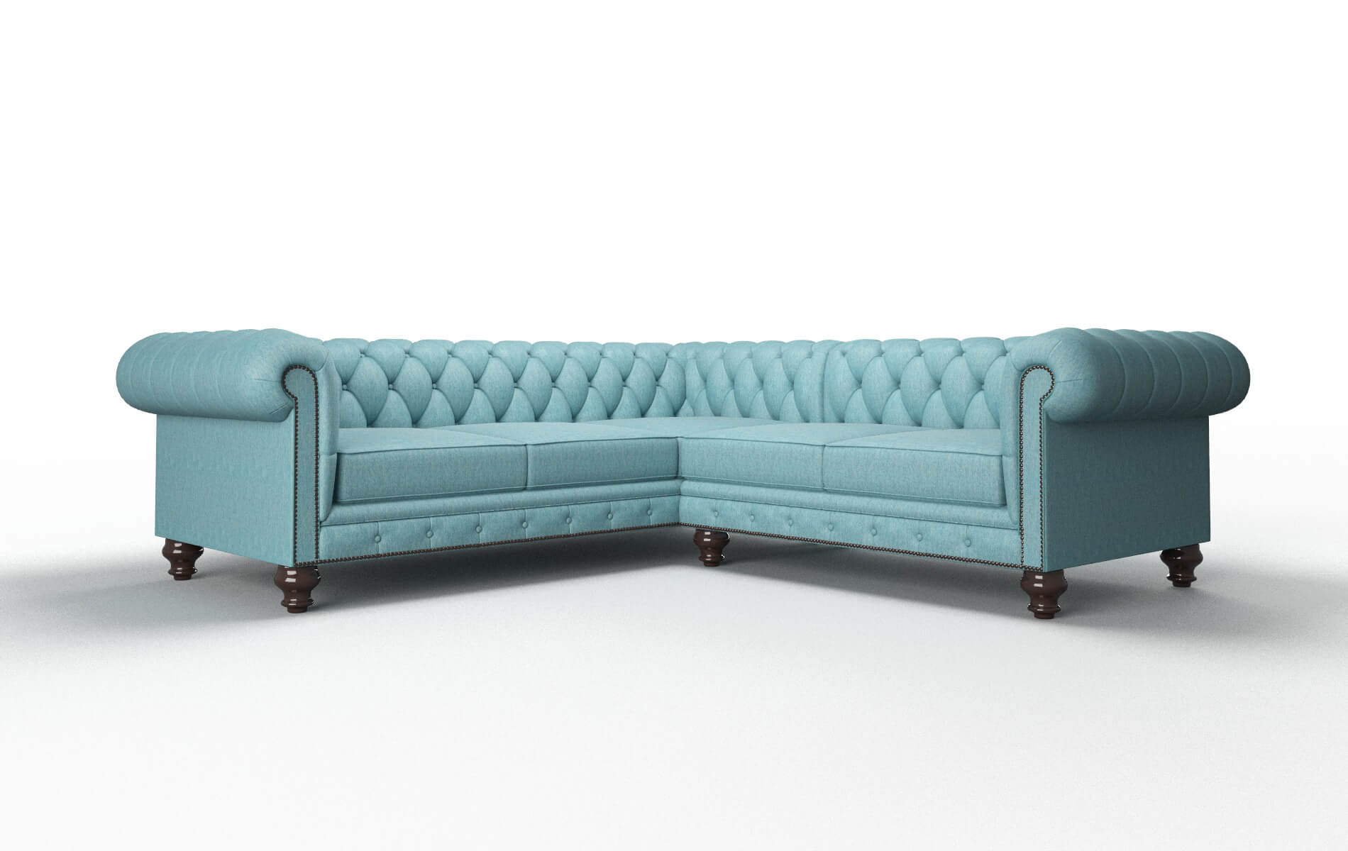 Bordeaux Dream_d Peacock Sectional espresso legs 1