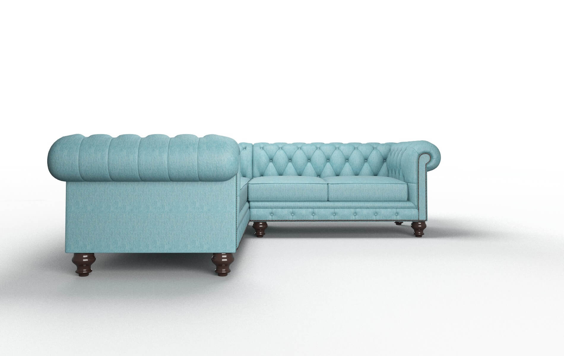 Bordeaux Dream_d Peacock Sectional espresso legs 2