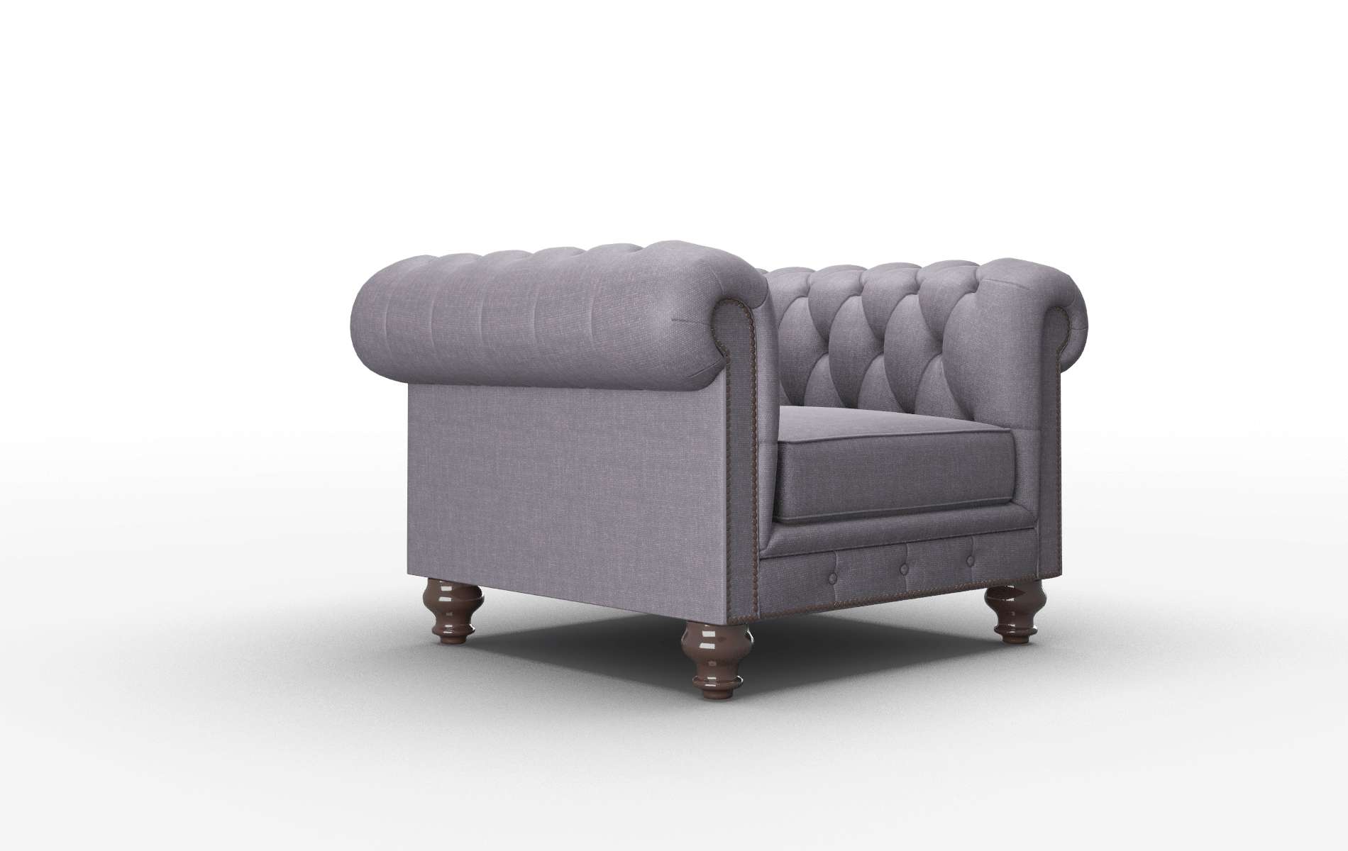 Bordeaux Durham Ink Chair espresso legs 2