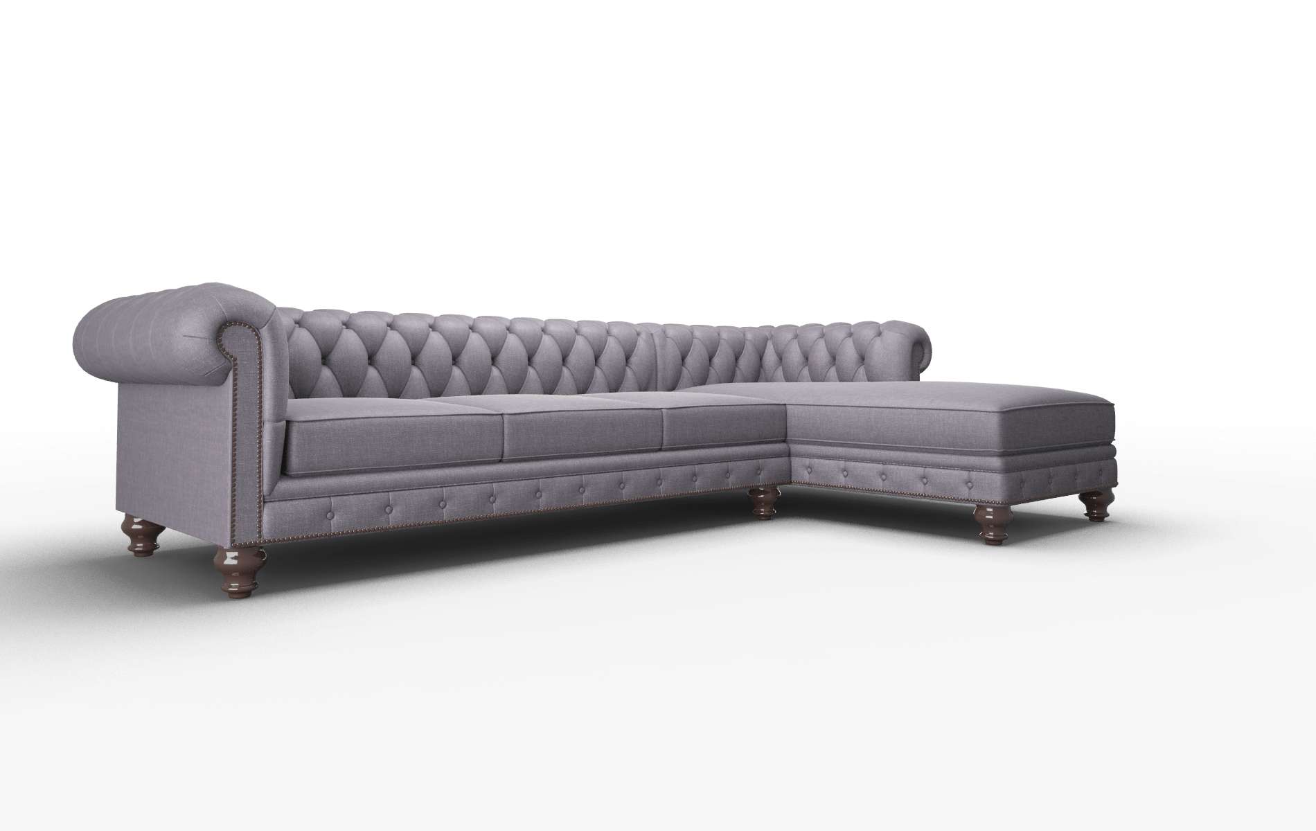 Bordeaux Durham Ink Panel espresso legs 2