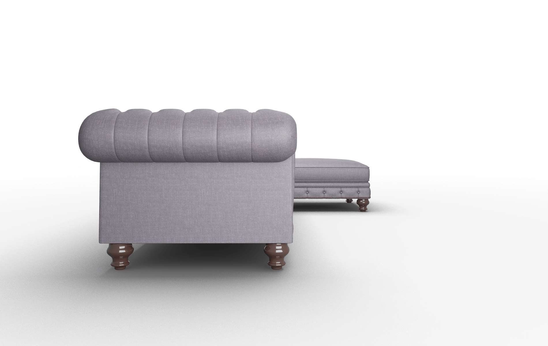 Bordeaux Durham Ink Panel espresso legs 3