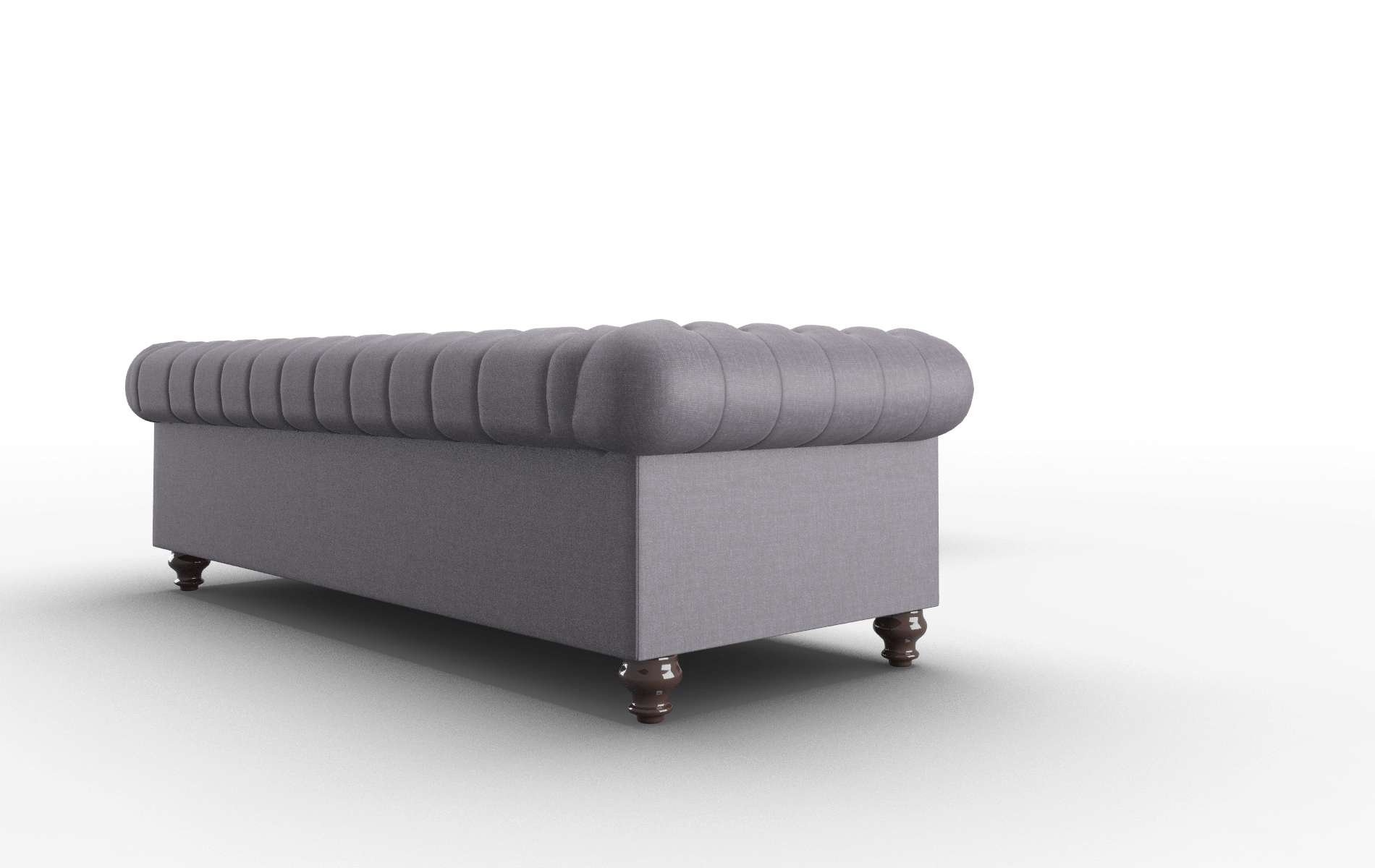 Bordeaux Durham Ink Sectional espresso legs 3