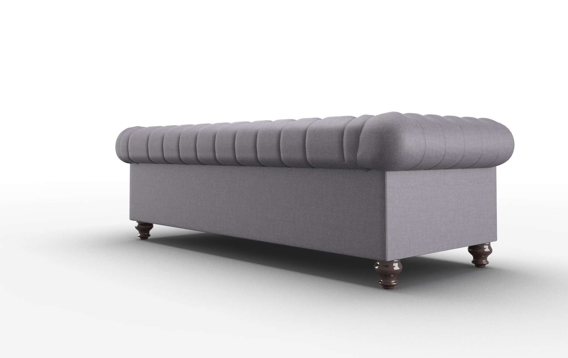 Bordeaux Durham Ink Sofa espresso legs 5