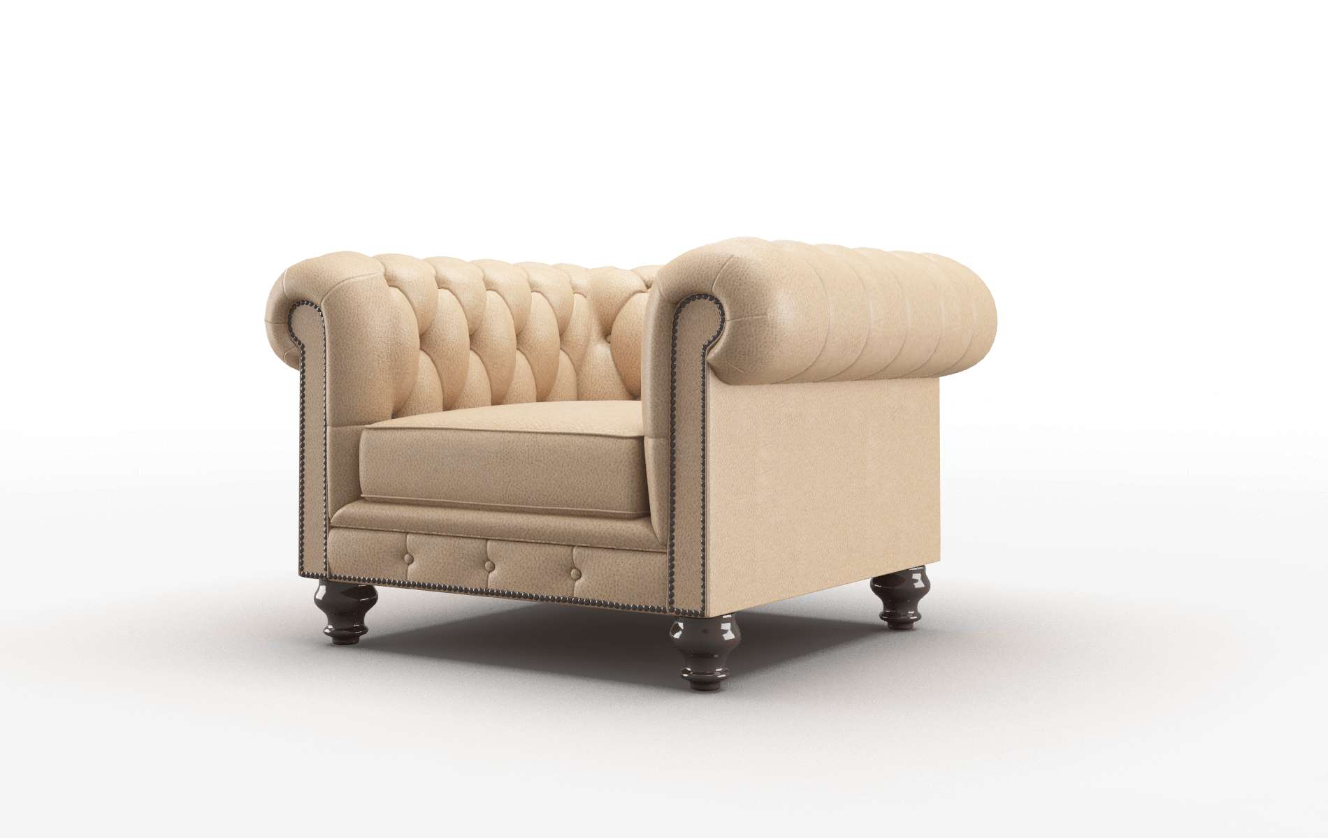 Bordeaux Ford Dune Chair espresso legs 4