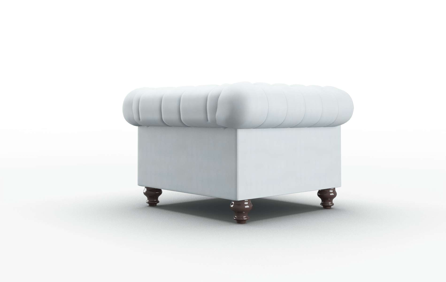 Bordeaux Hathaway Aqua Chair espresso legs 5