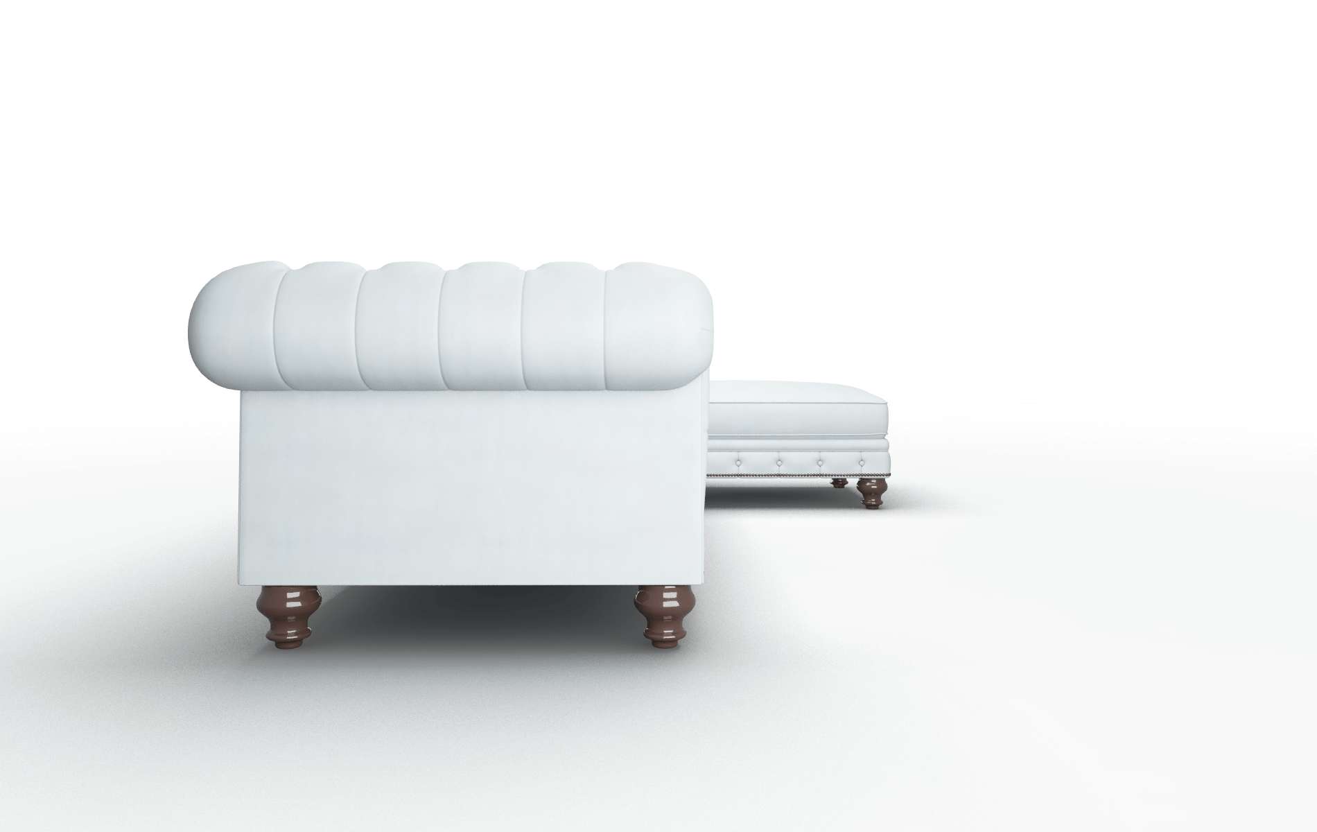 Bordeaux Hathaway Aqua Panel espresso legs 3