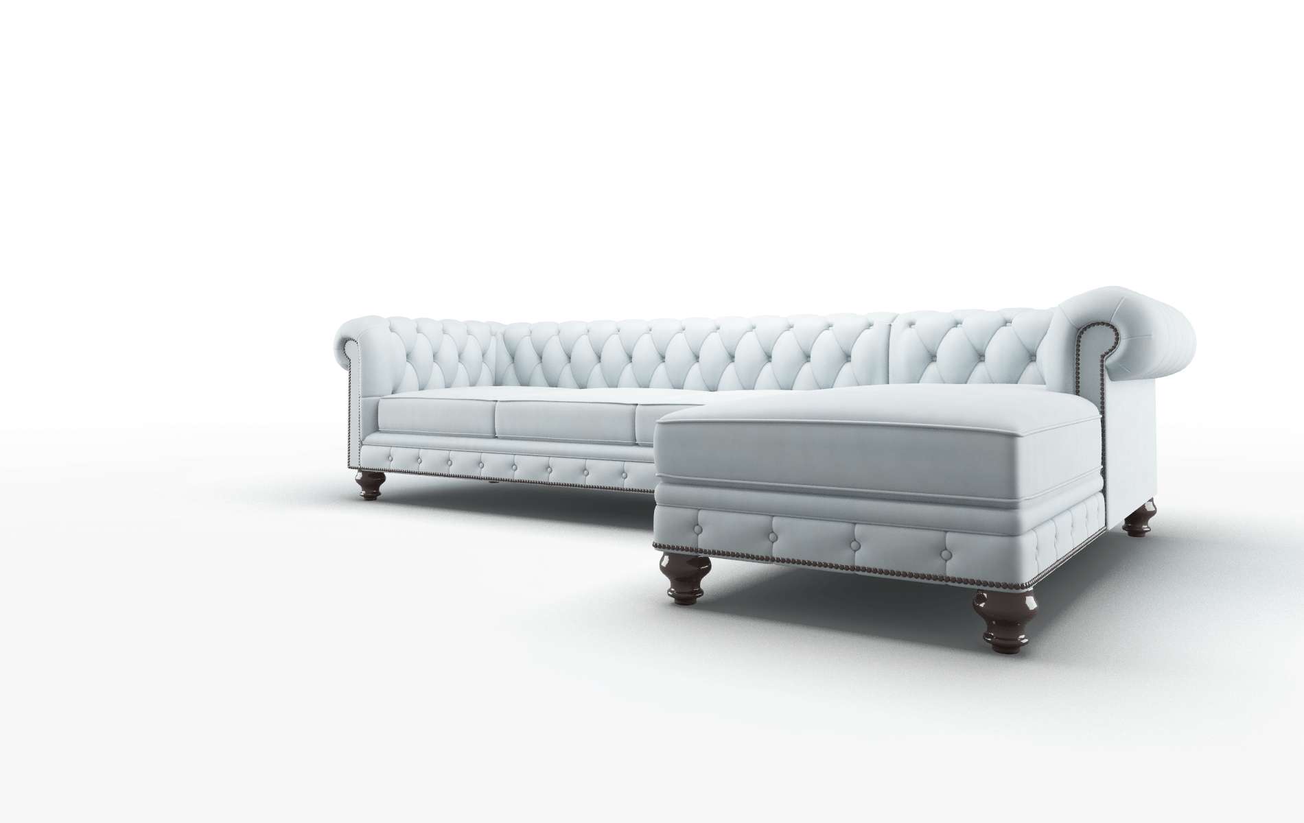 Bordeaux Hathaway Aqua Panel espresso legs 4