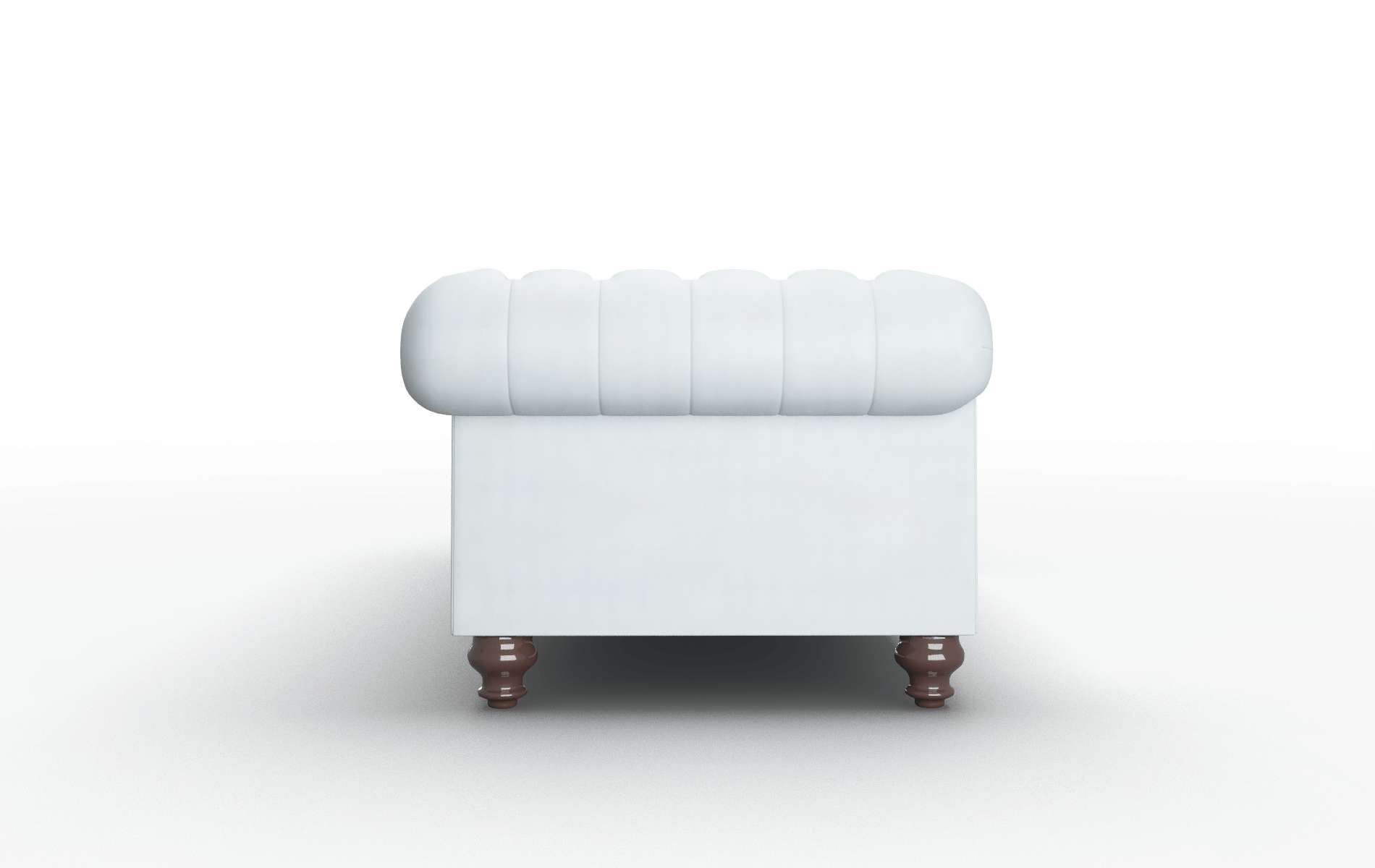 Bordeaux Hathaway Aqua Sofa espresso legs 3