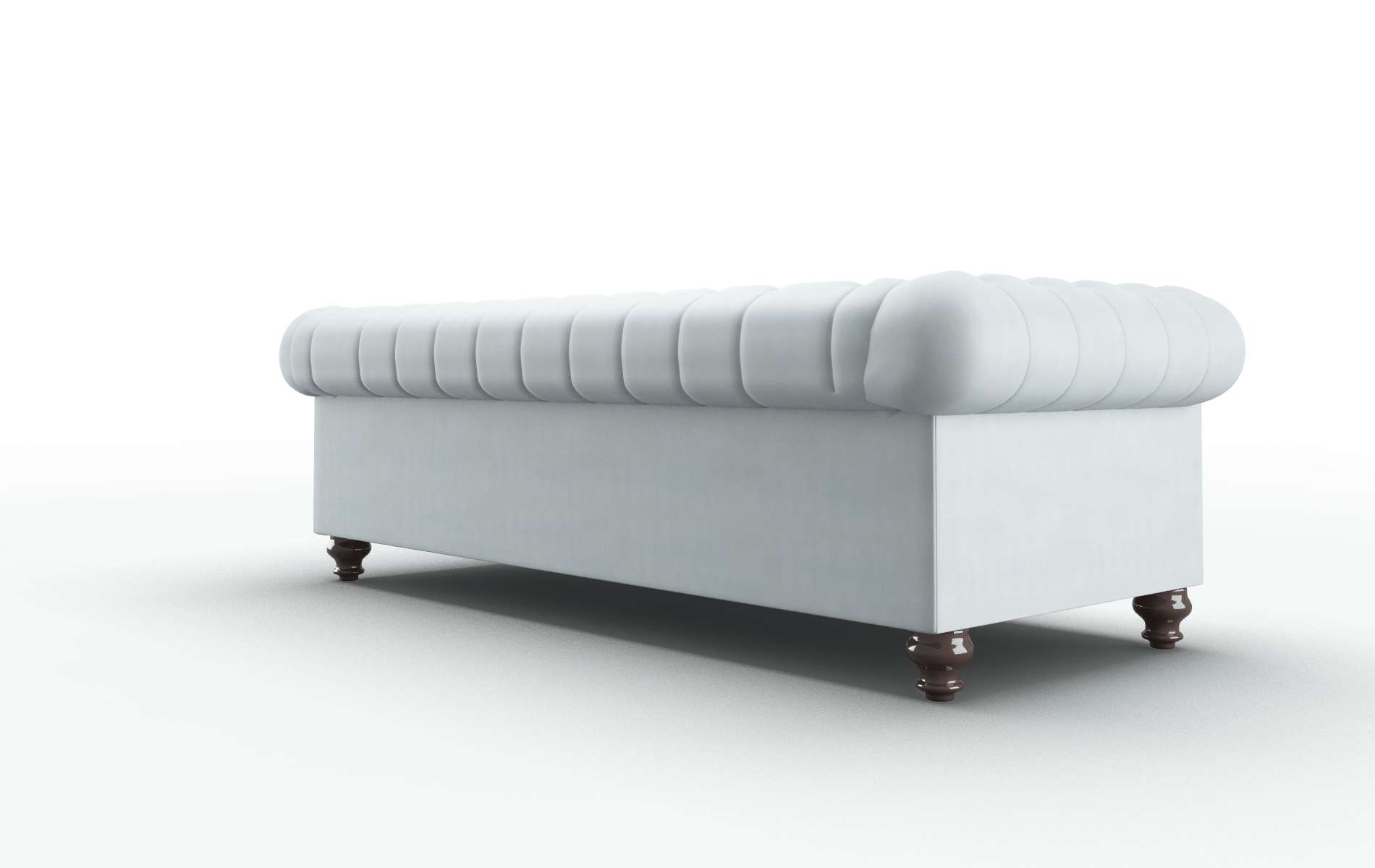 Bordeaux Hathaway Aqua Sofa espresso legs 5