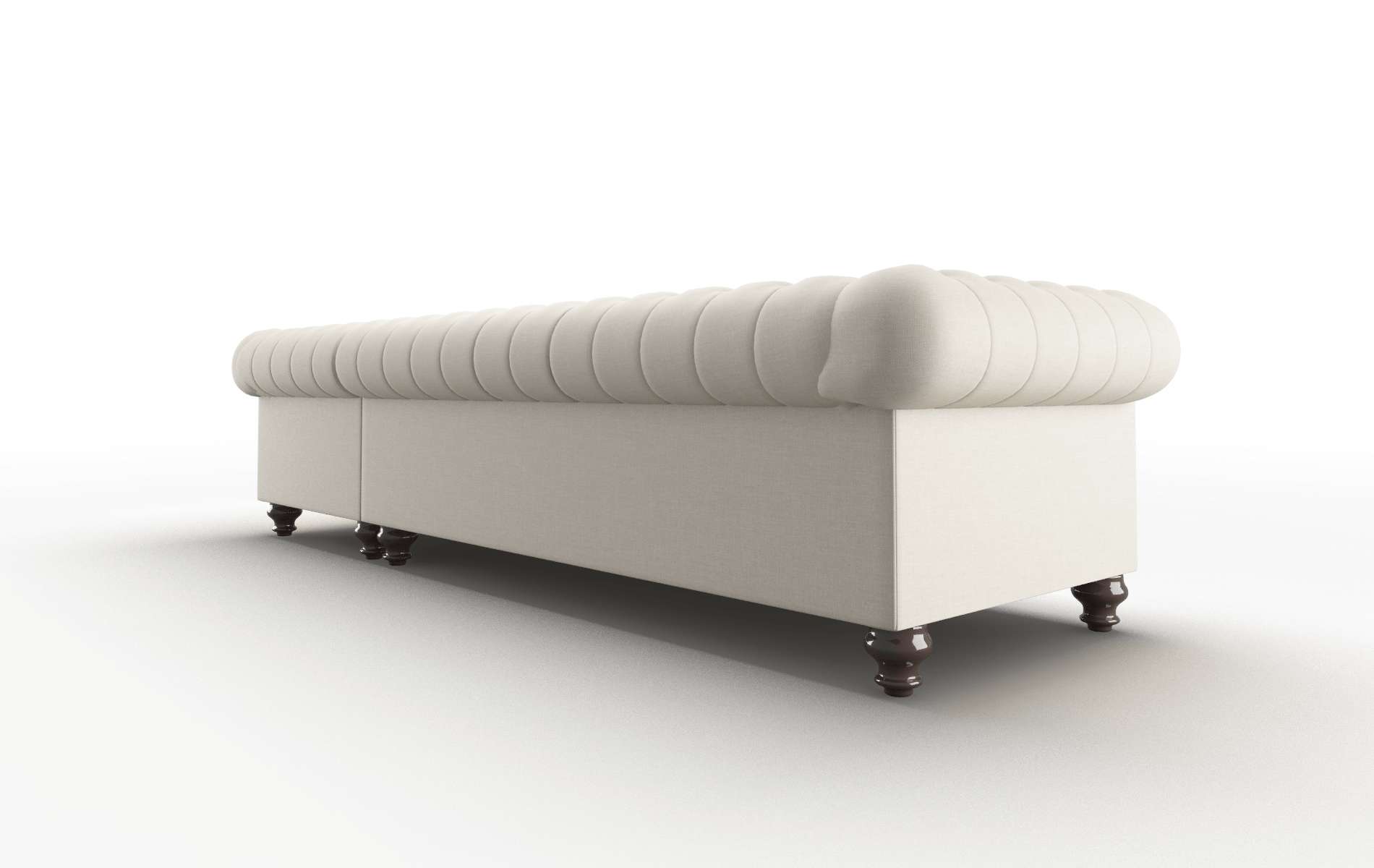 Bordeaux Keylargo Almond Panel espresso legs 5