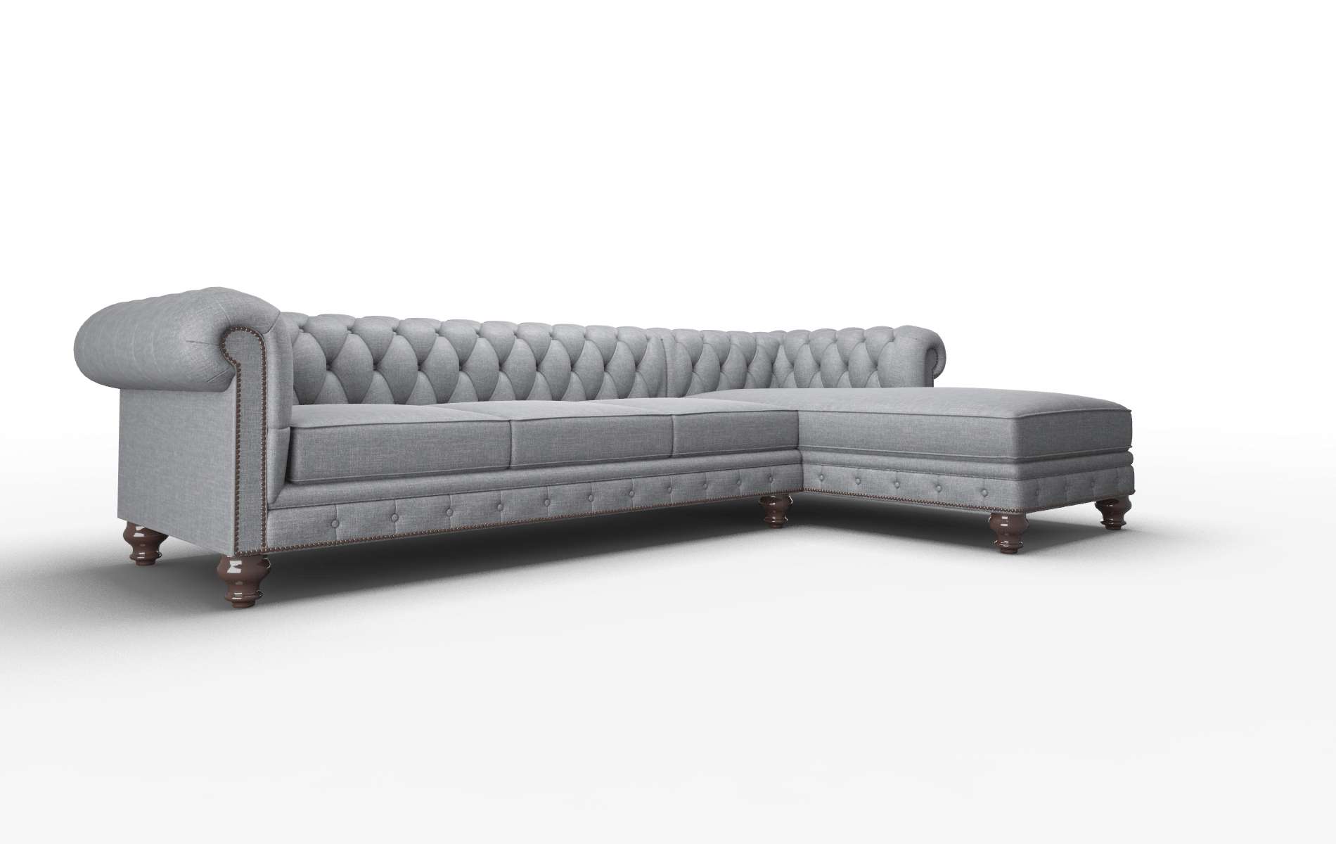 Bordeaux Keylargo Graphite Panel espresso legs 2