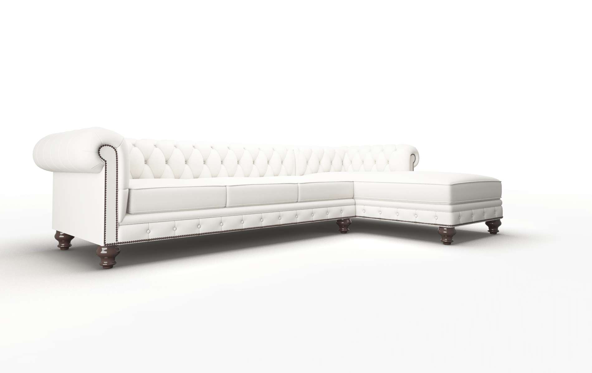 Bordeaux Keylargo Oatmeal Panel espresso legs 2