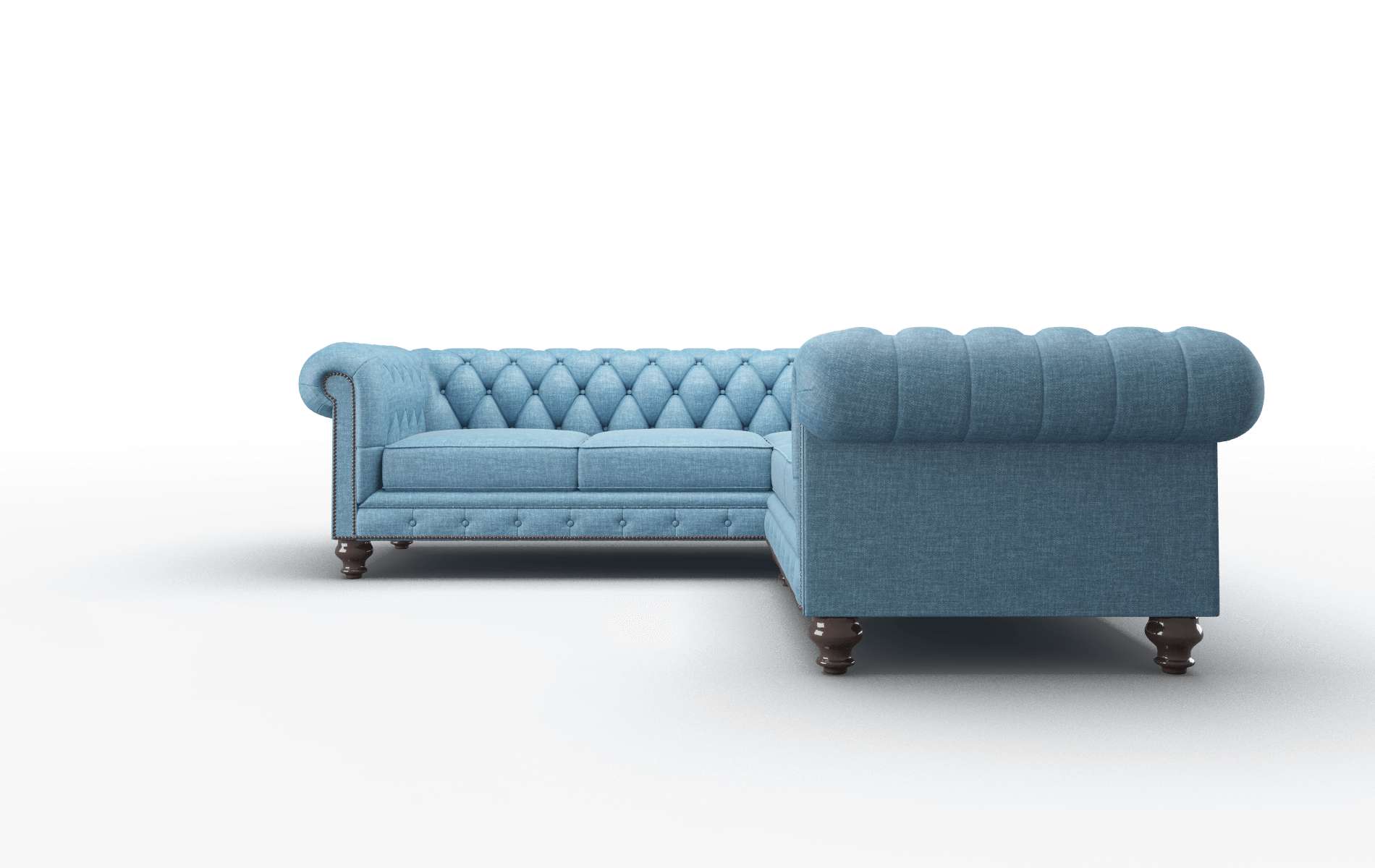 Bordeaux Keylargo Ocean Sectional espresso legs 5