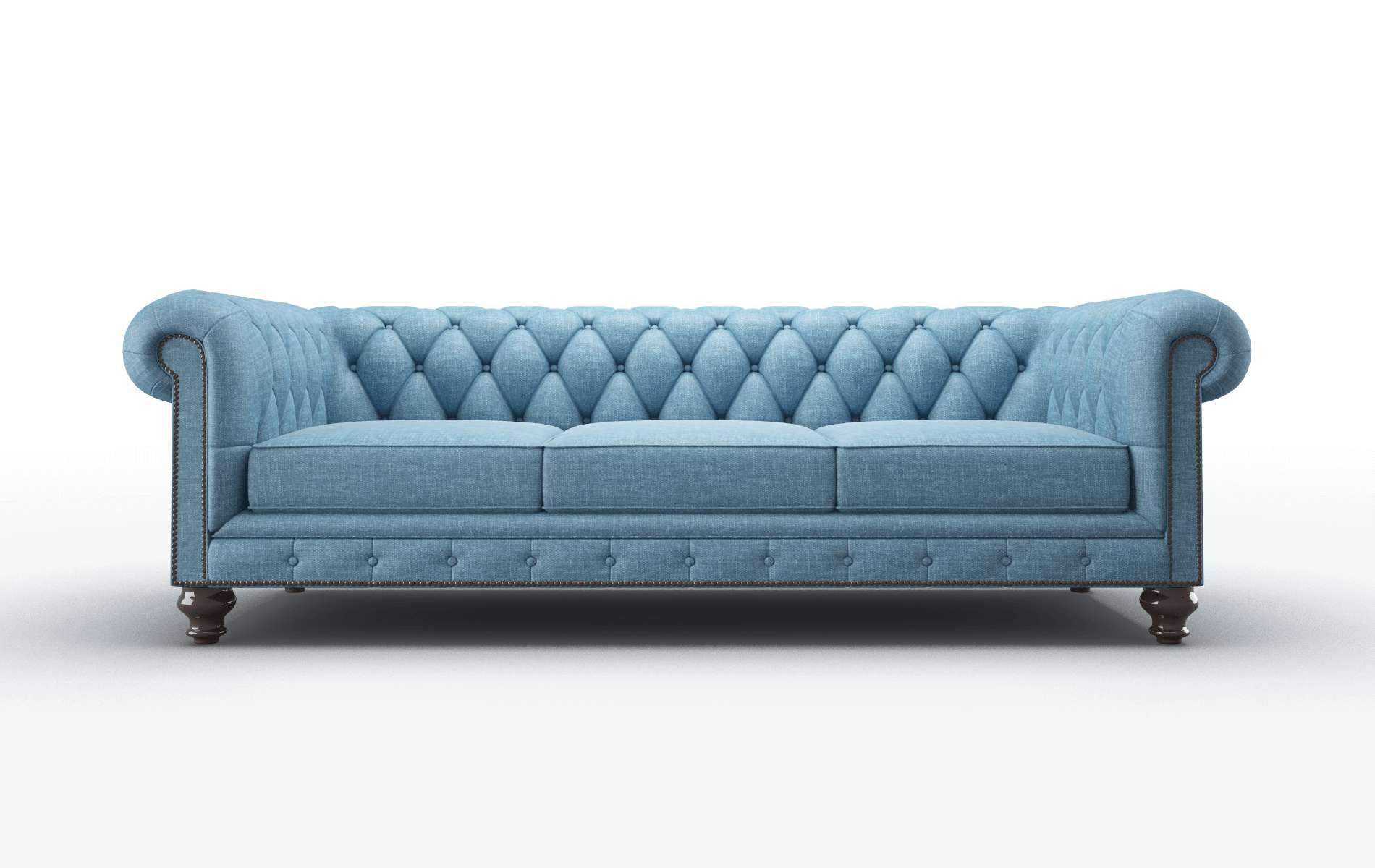 Bordeaux Keylargo Ocean Sofa espresso legs 1