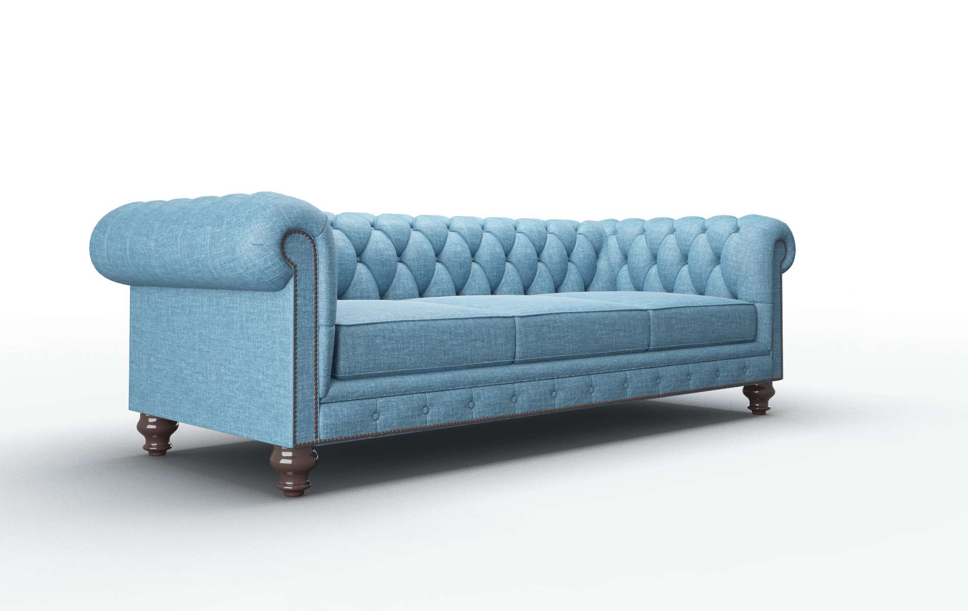 Bordeaux Keylargo Ocean Sofa espresso legs 2