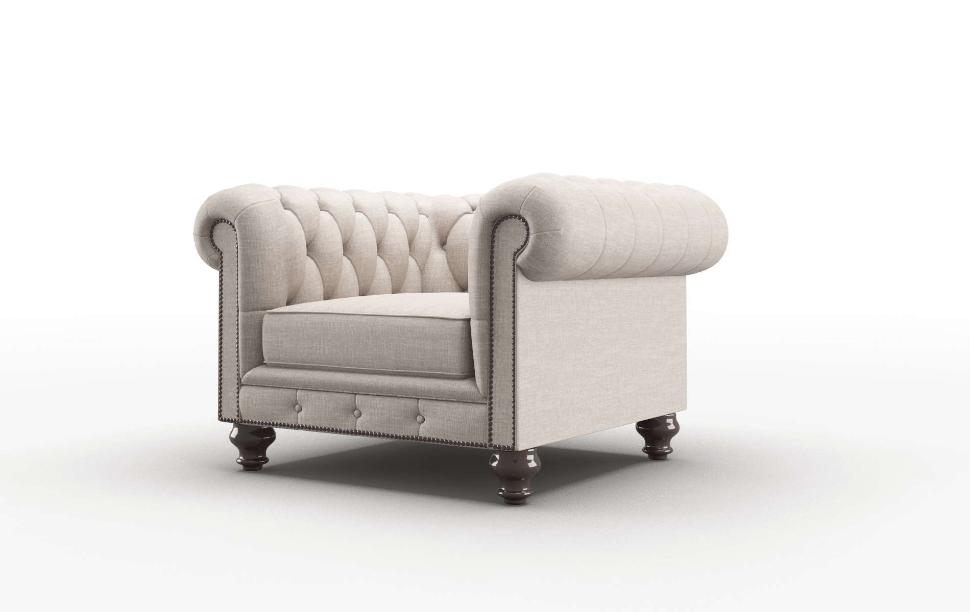 Bordeaux Keylargo Pumice Chair espresso legs 4