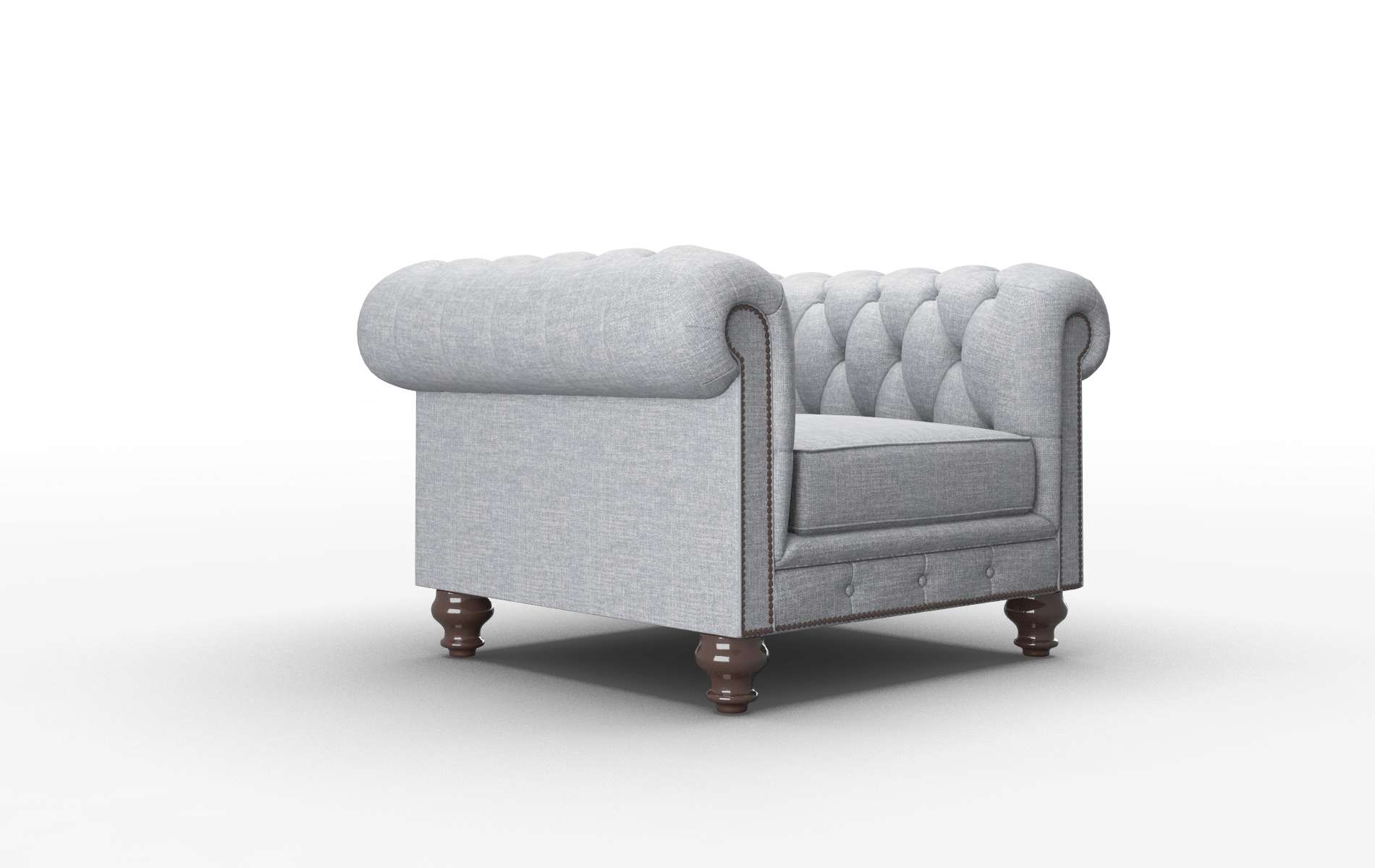Bordeaux Lana Ash Chair espresso legs 2