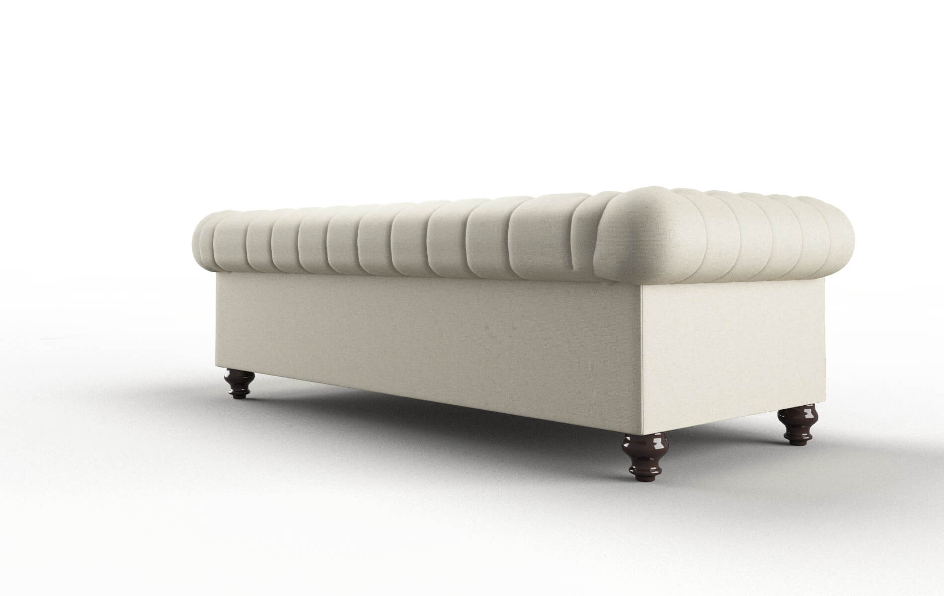 Bordeaux Lana Sand Sofa espresso legs 5