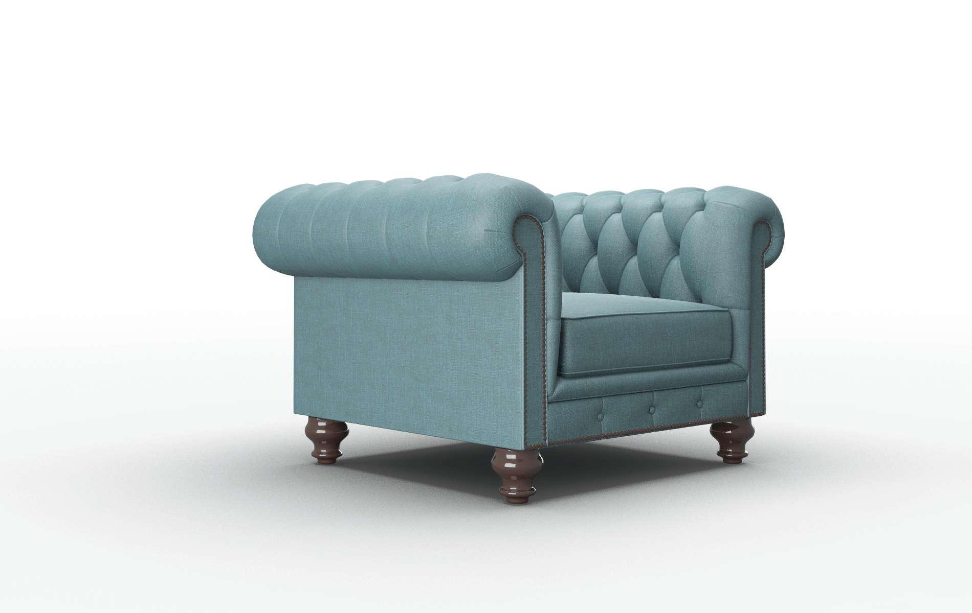 Bordeaux Leslie Peacock Chair espresso legs 2