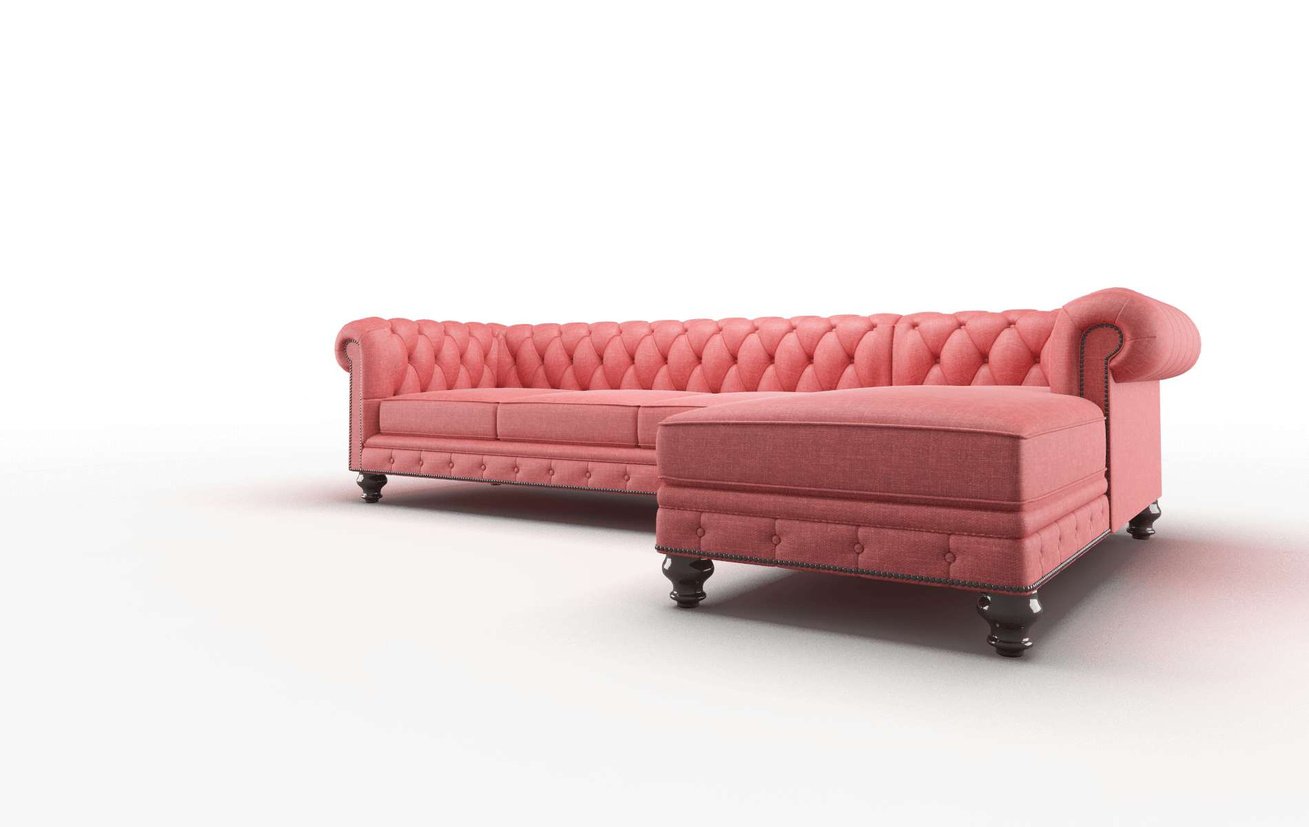 Bordeaux Leslie Poppy Panel espresso legs 4