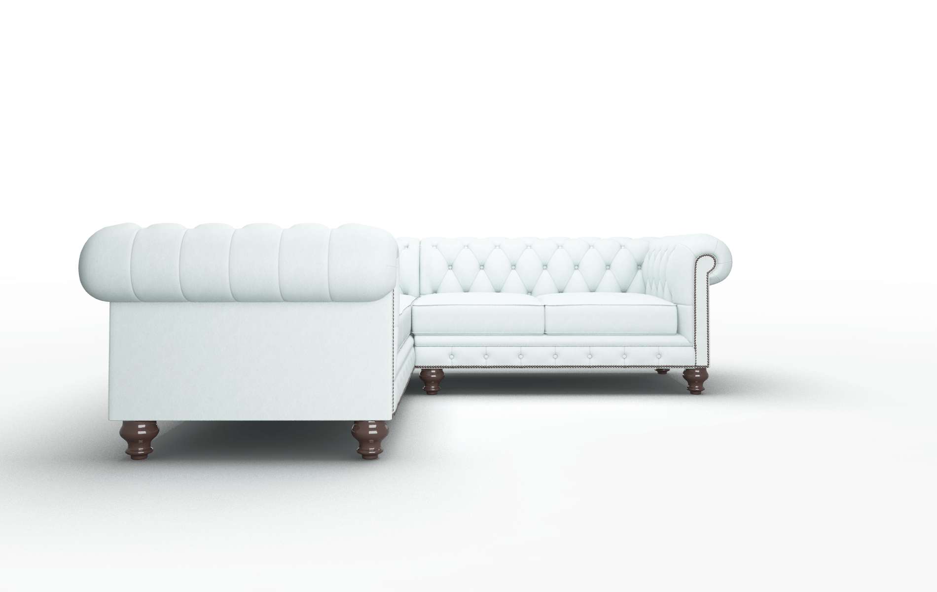 Bordeaux Leslie Robins_egg Sectional espresso legs 2