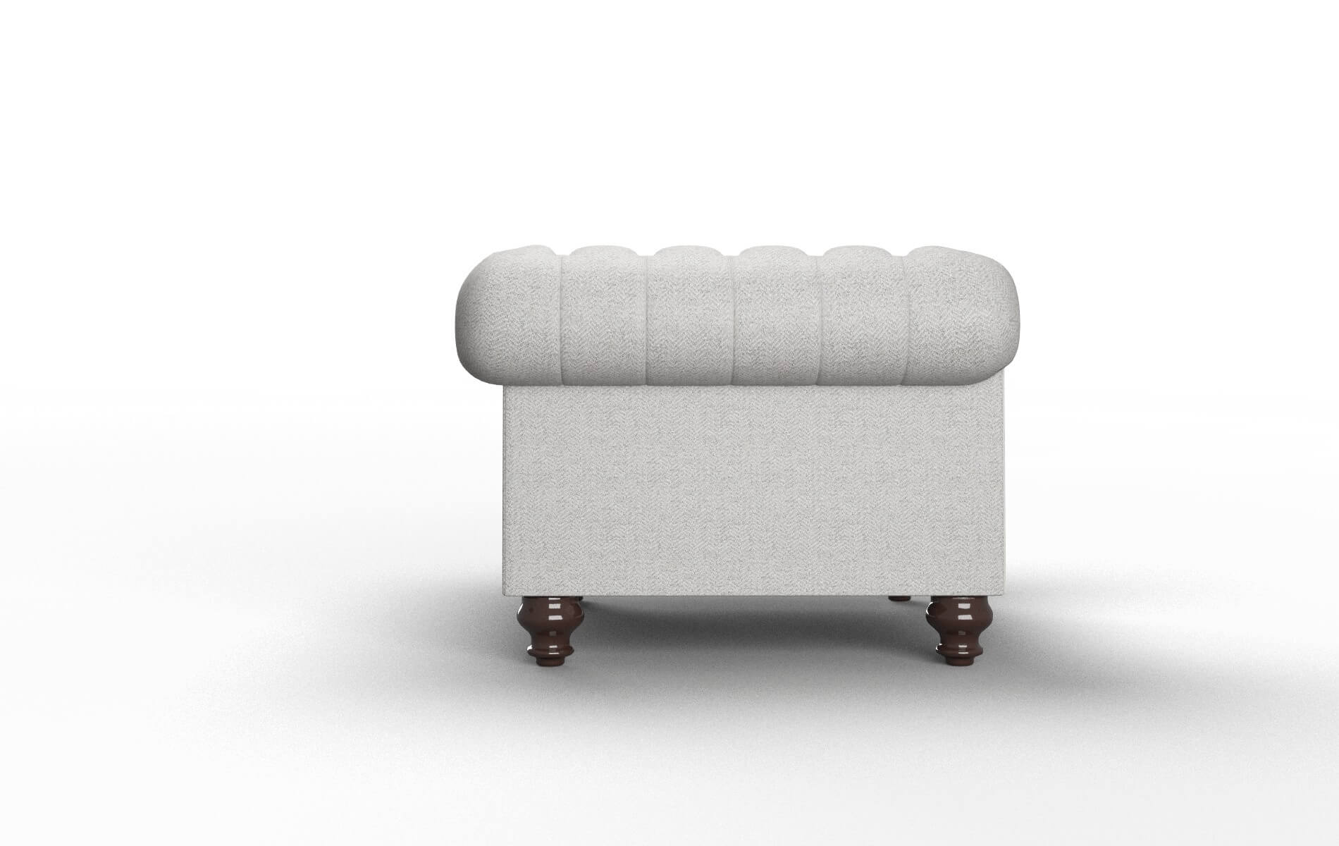 Bordeaux Malibu Dove Chair espresso legs 3