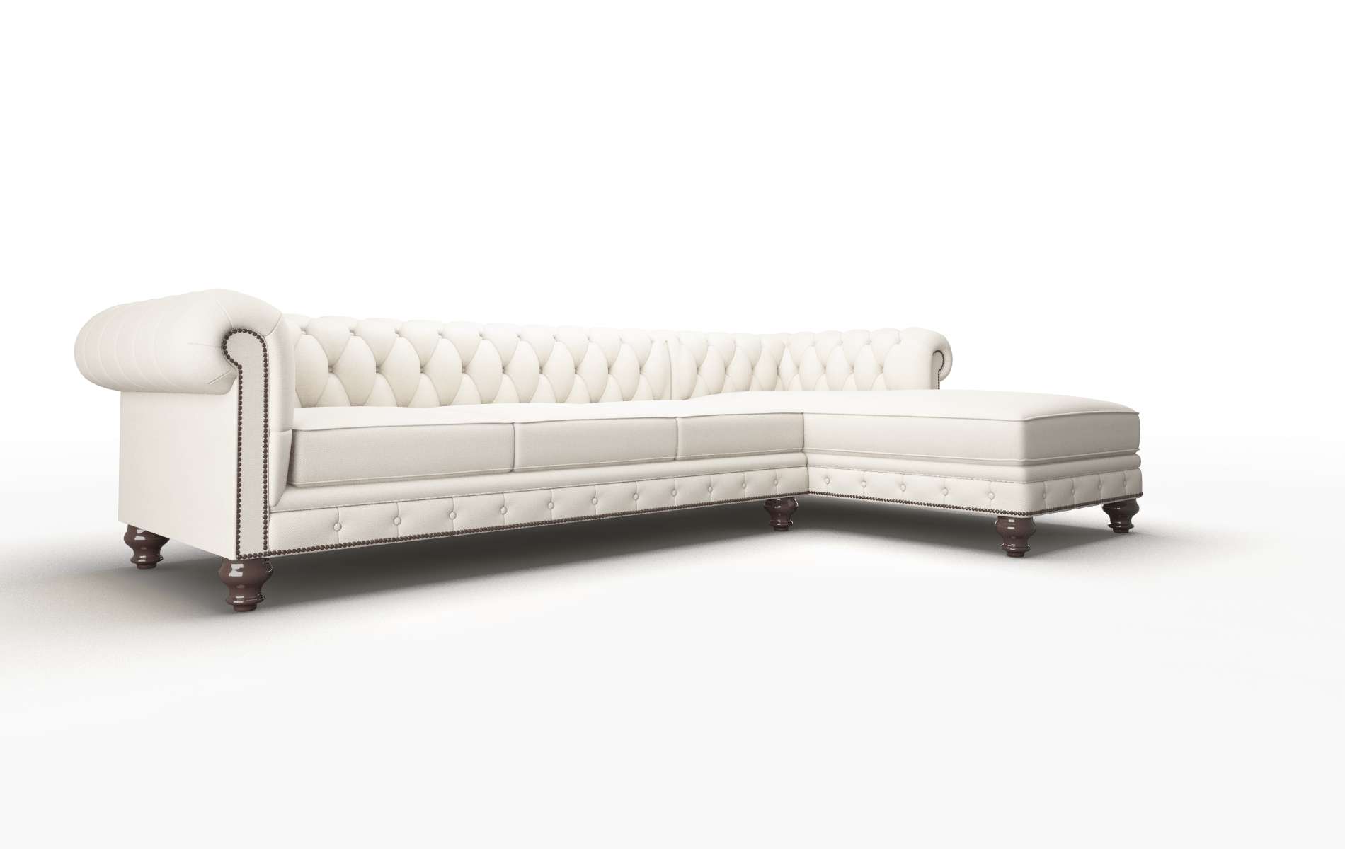 Bordeaux Malibu Linen Panel espresso legs 2