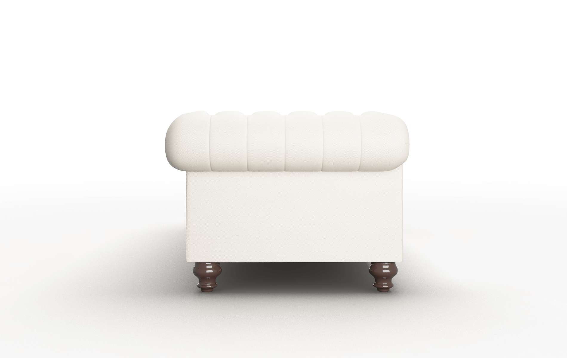 Bordeaux Malibu Linen Sofa espresso legs 3