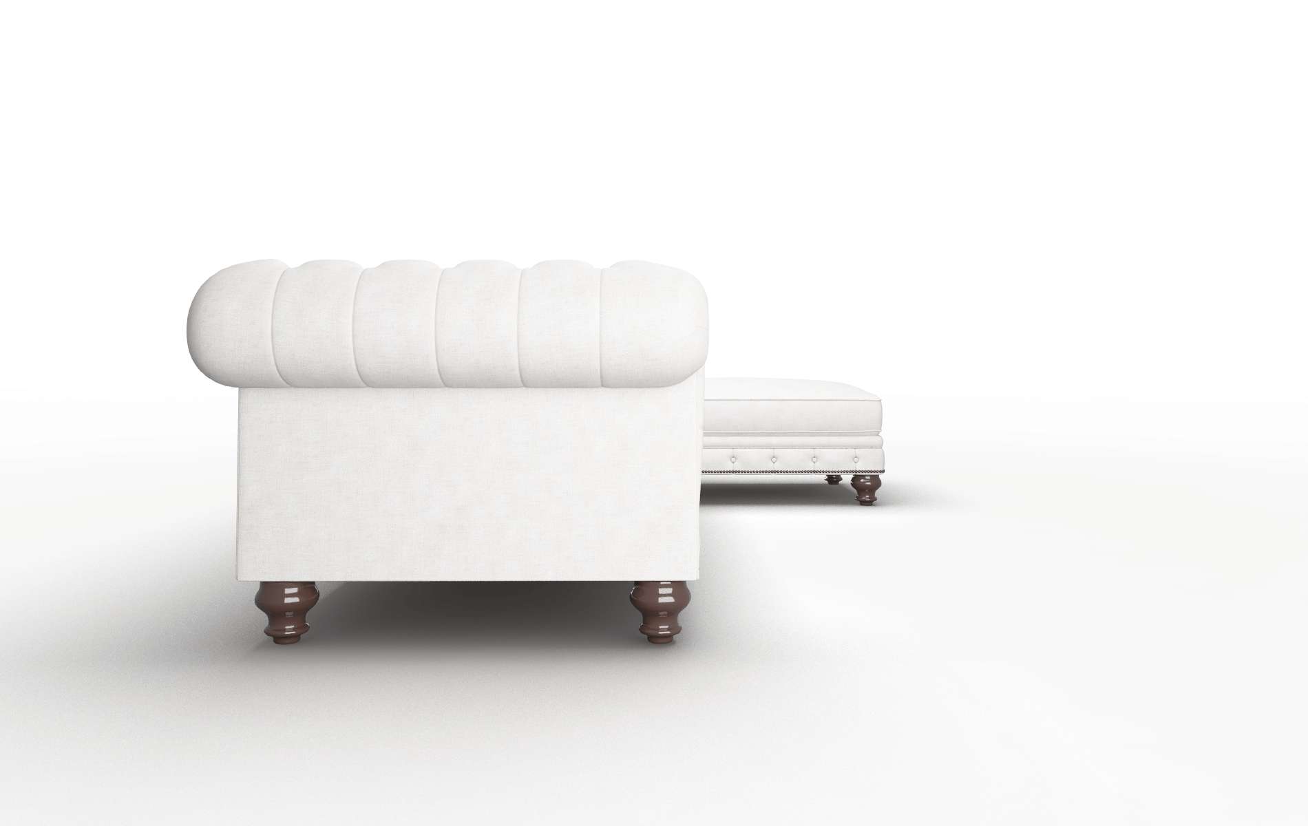 Bordeaux Malibu Sand Panel espresso legs 3