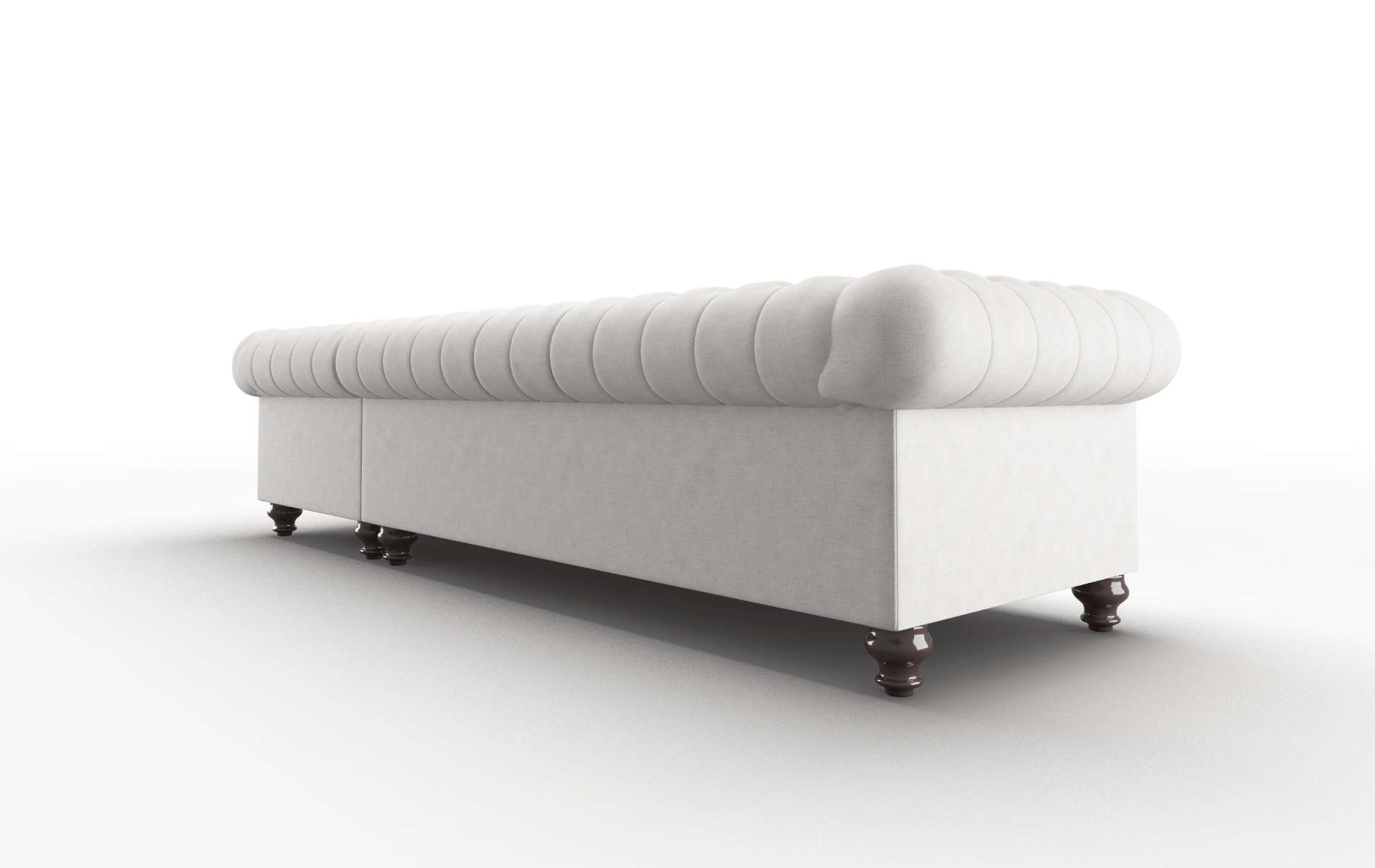 Bordeaux Malibu Sand Panel espresso legs 5