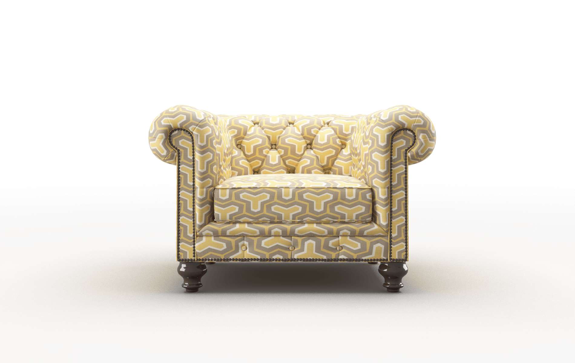 Bordeaux Merci dijon Chair Espresso Legs  1