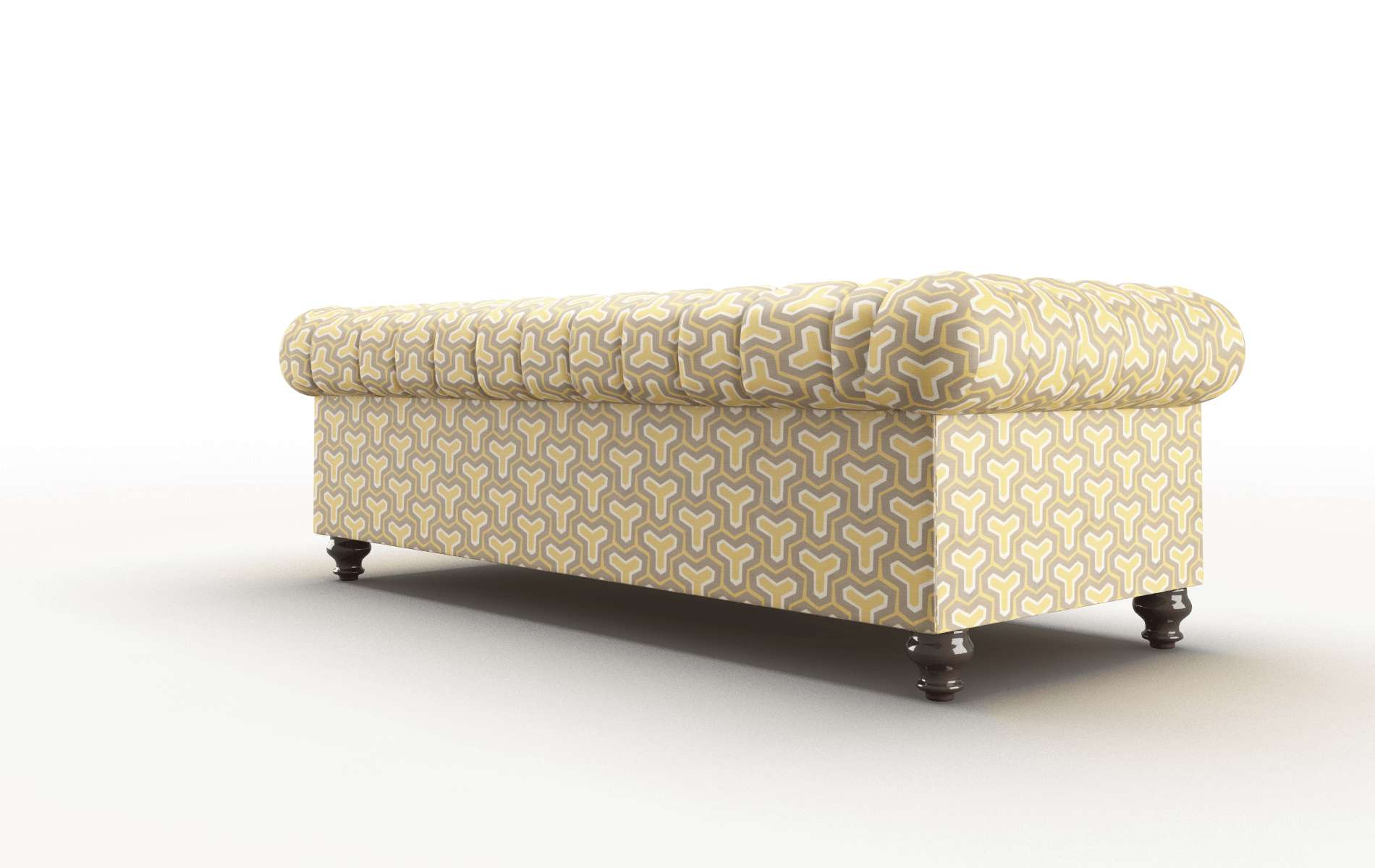 Bordeaux Merci Dijon Sofa espresso legs 5