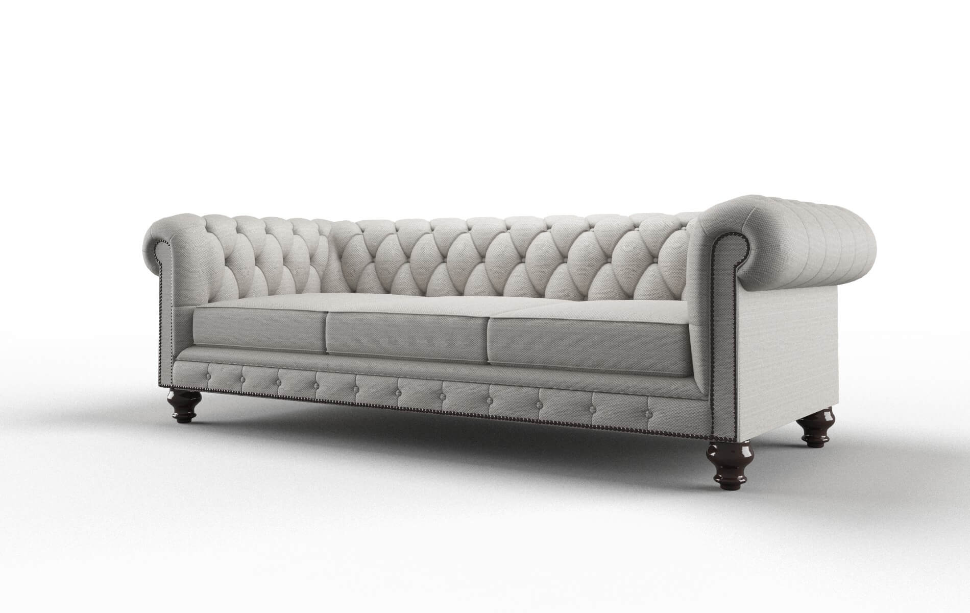 Bordeaux Naples Ash Sofa espresso legs 4
