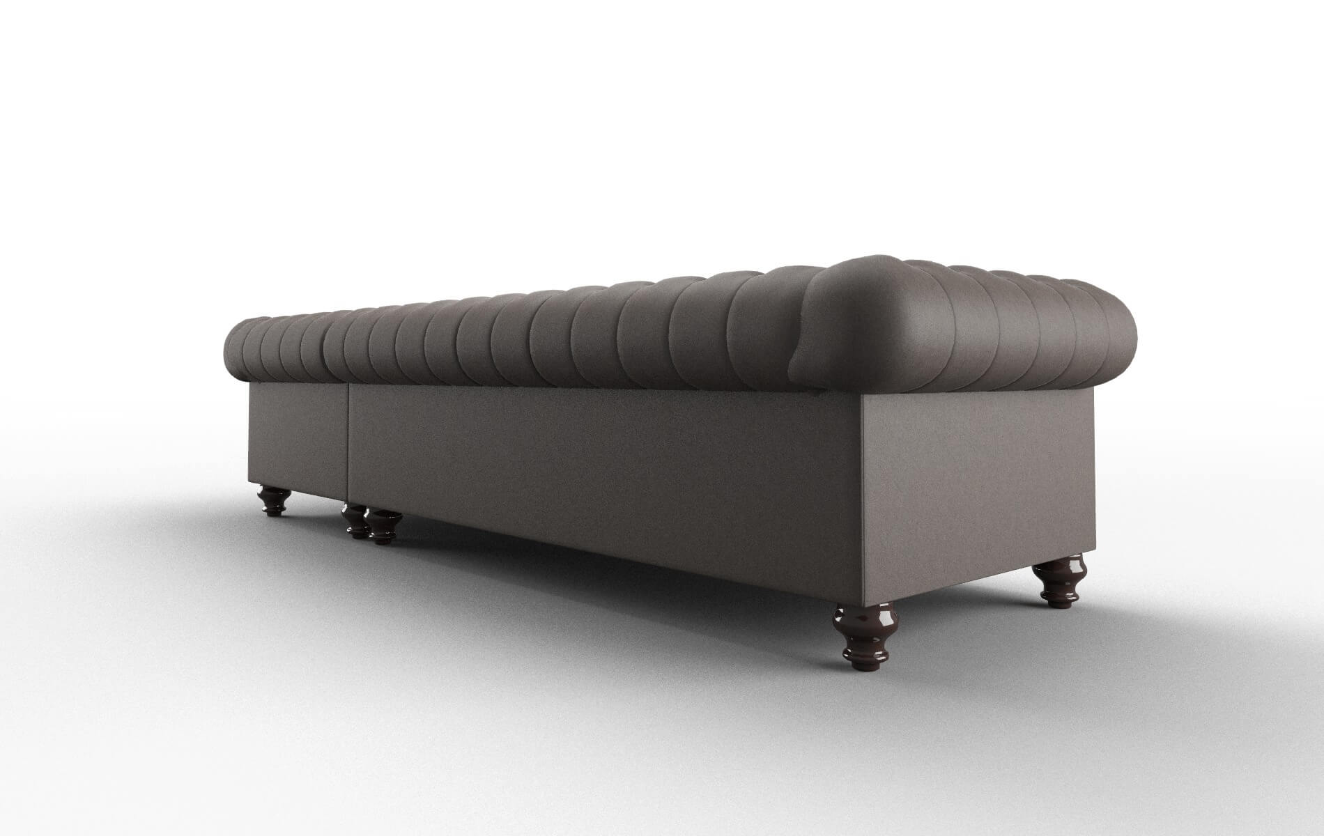 Bordeaux Naples Graphite Panel espresso legs 5