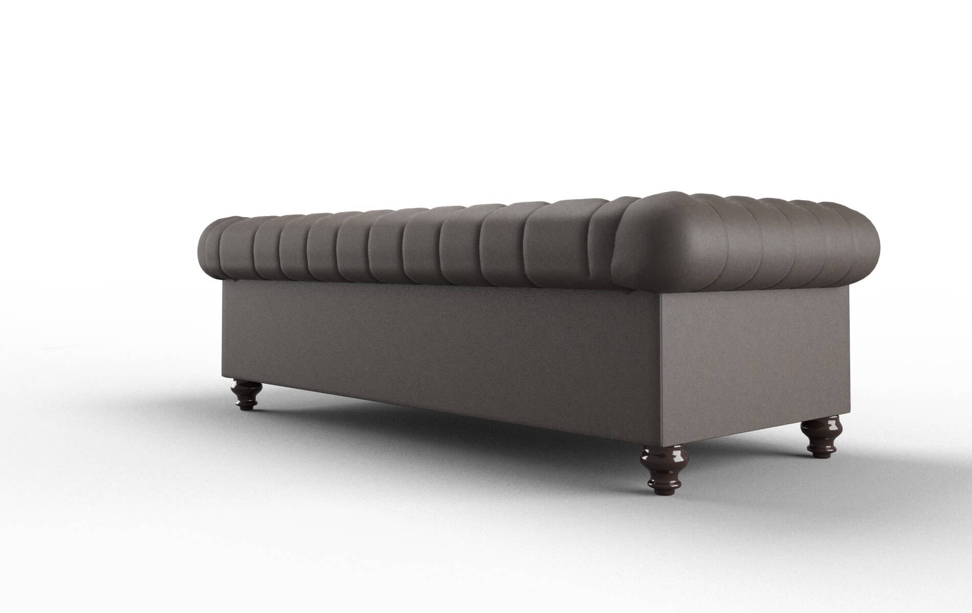 Bordeaux Naples Graphite Sofa espresso legs 5