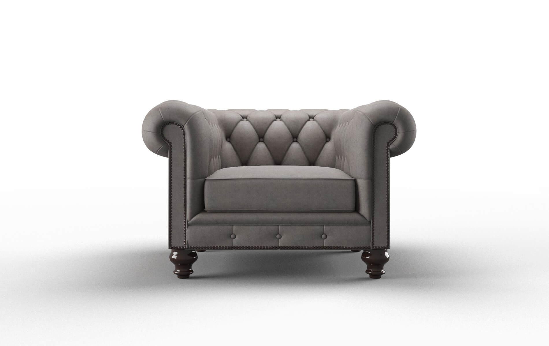 Bordeaux Noble otter Chair Espresso Legs  1