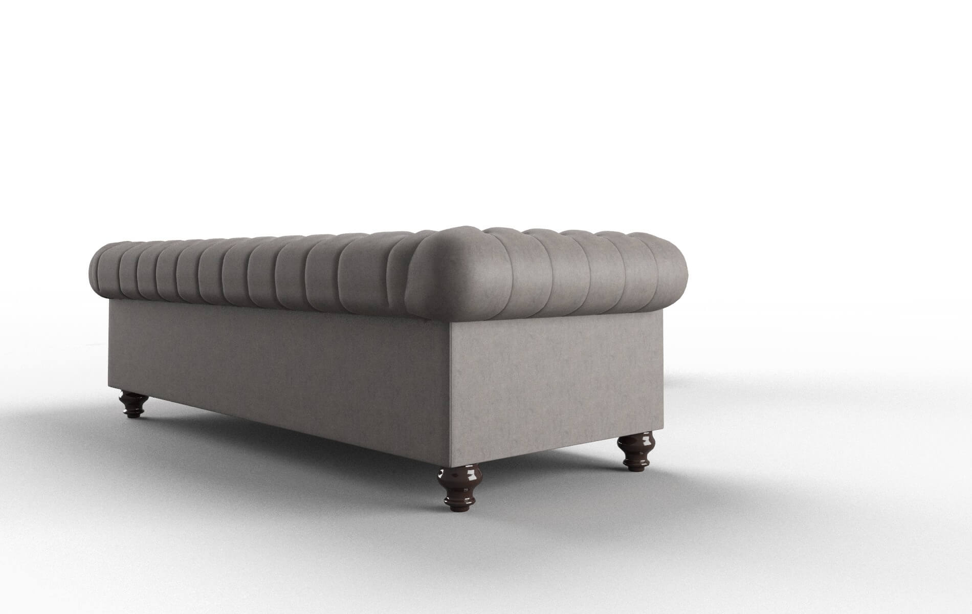 Bordeaux Noble Otter Sectional espresso legs 3