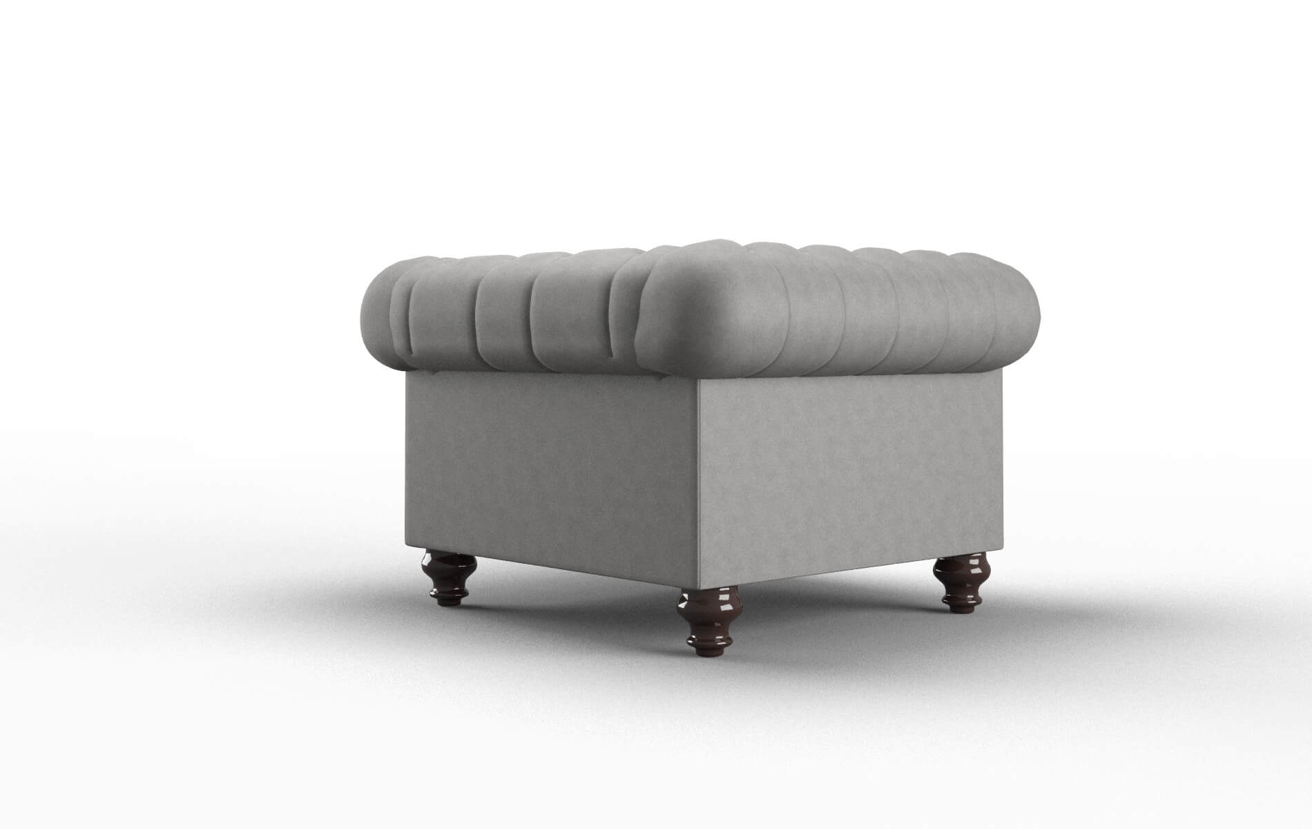 Bordeaux Noble Smoke Chair espresso legs 5
