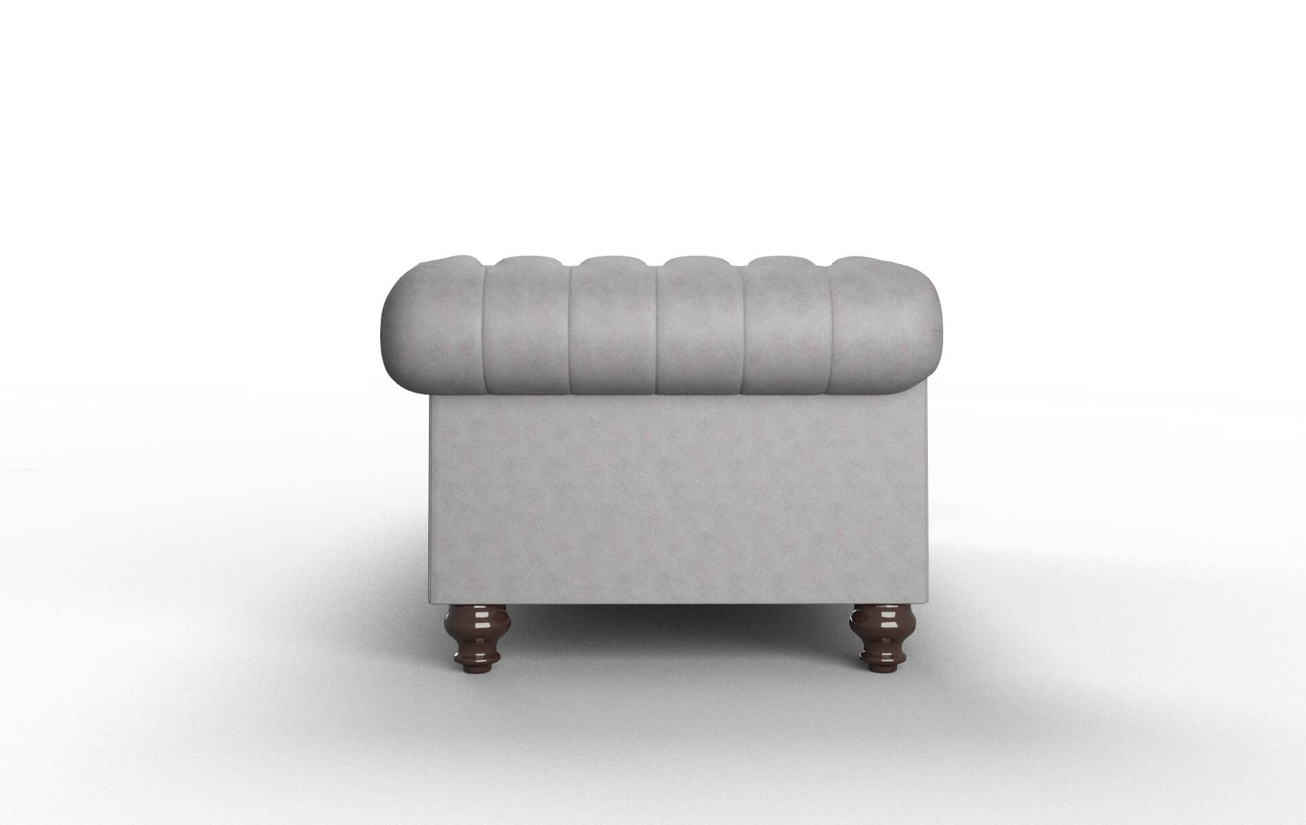 Bordeaux Noble Smoke Sofa espresso legs 3