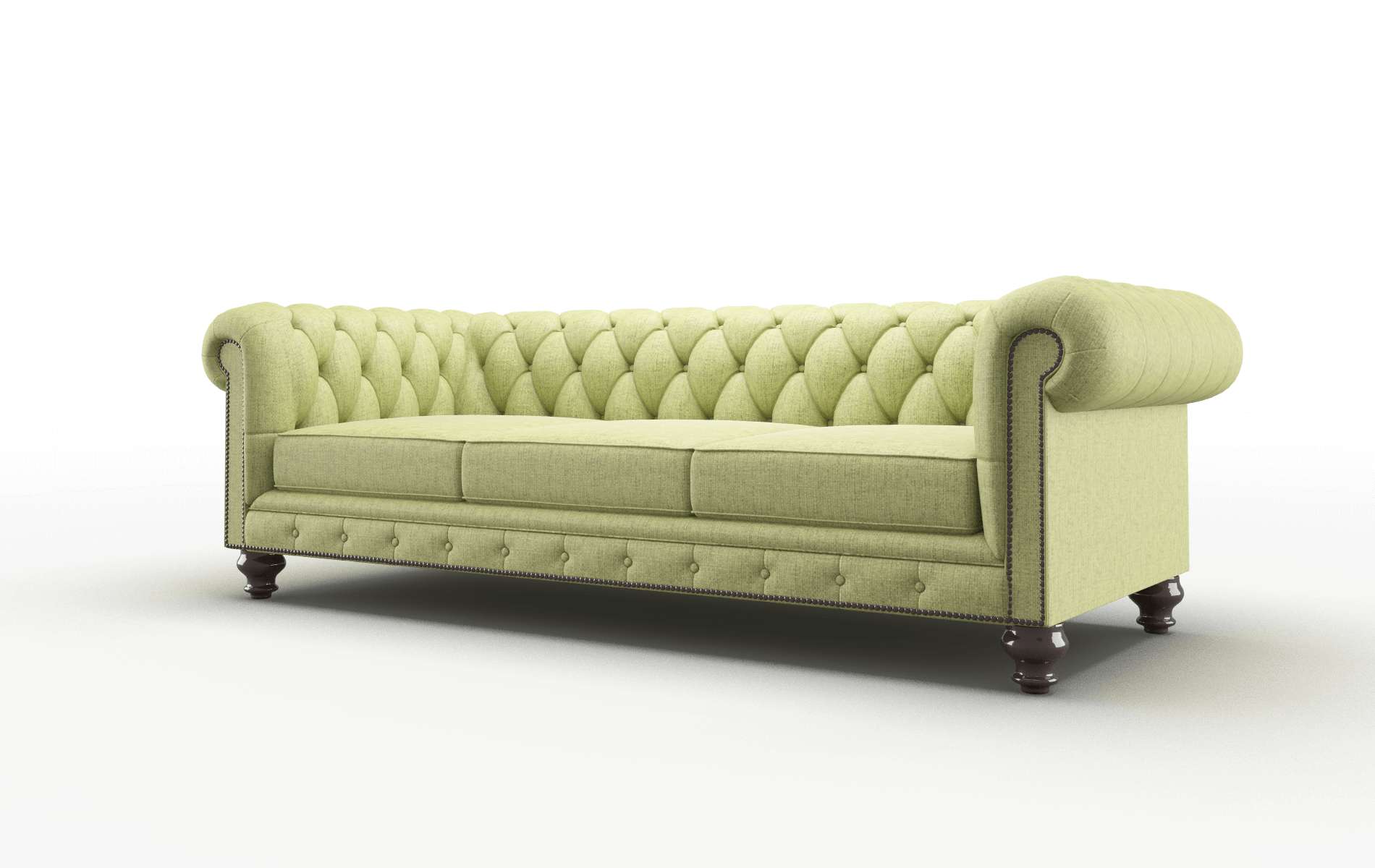 Bordeaux Notion Appletini Sofa espresso legs 4