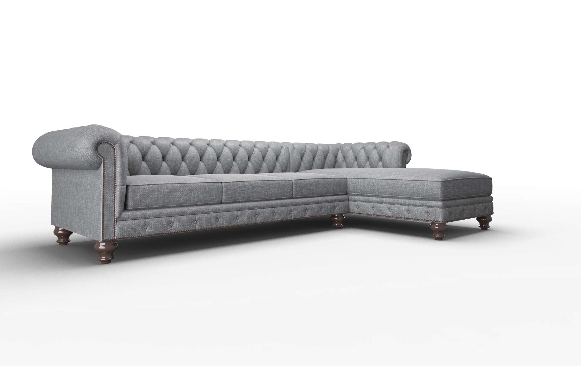 Bordeaux Notion Graphite Panel espresso legs 2