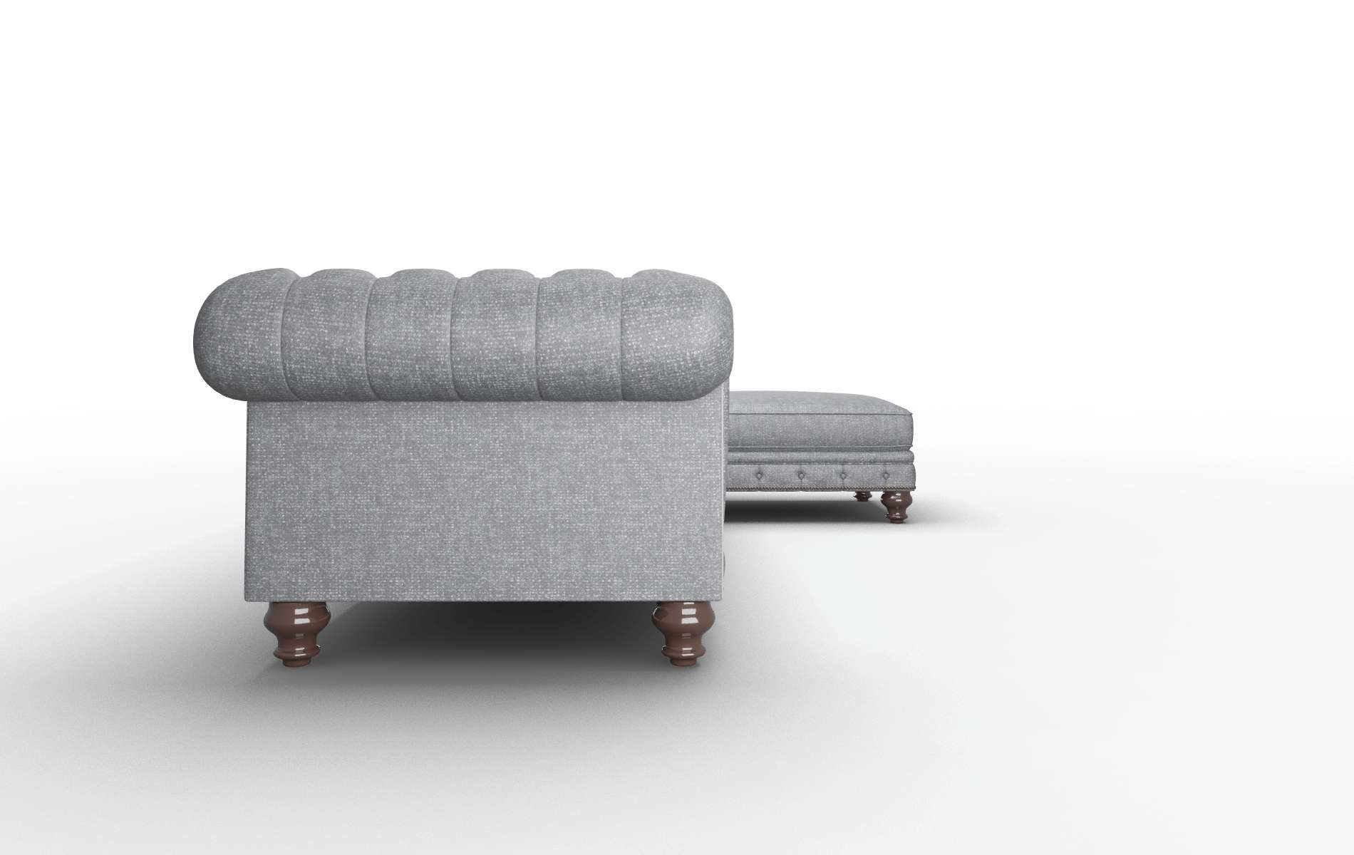 Bordeaux Notion Graphite Panel espresso legs 3